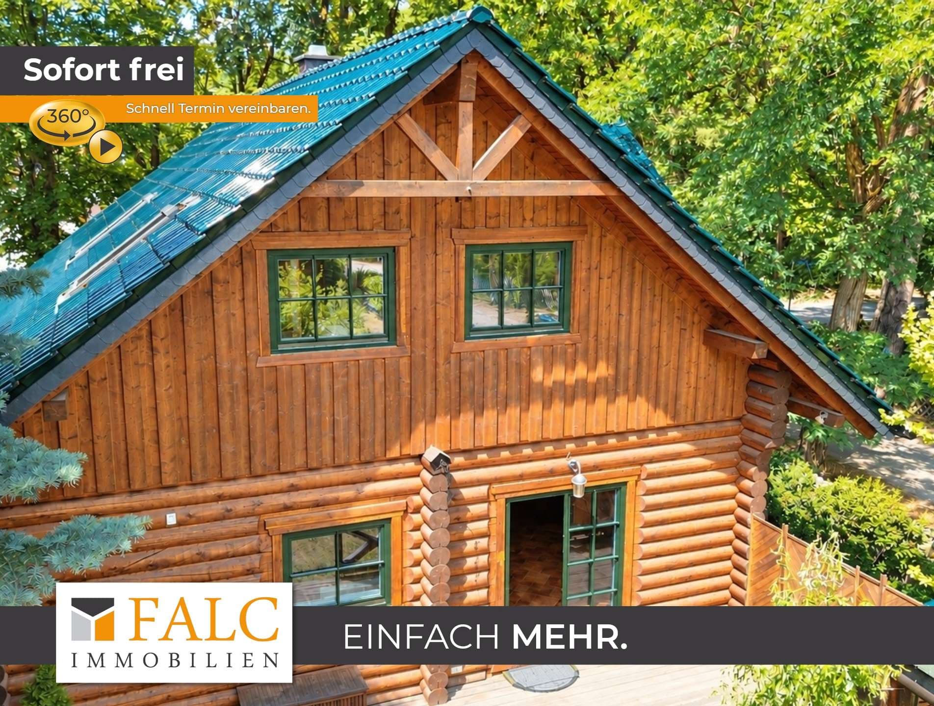 Exklusive Wohnlage. Einzigartiges Blockhaus. Zeitlose Qualität.