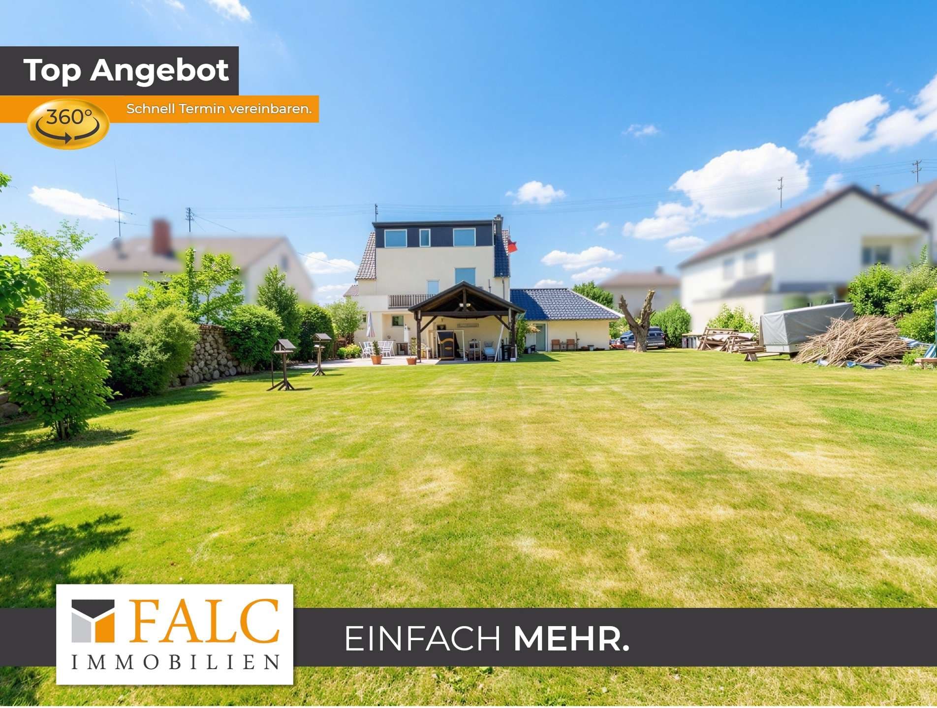 Einfamilienhaus auf 927 m² Grundstück – modernisiert, energieeffizient und familienfreundlich
