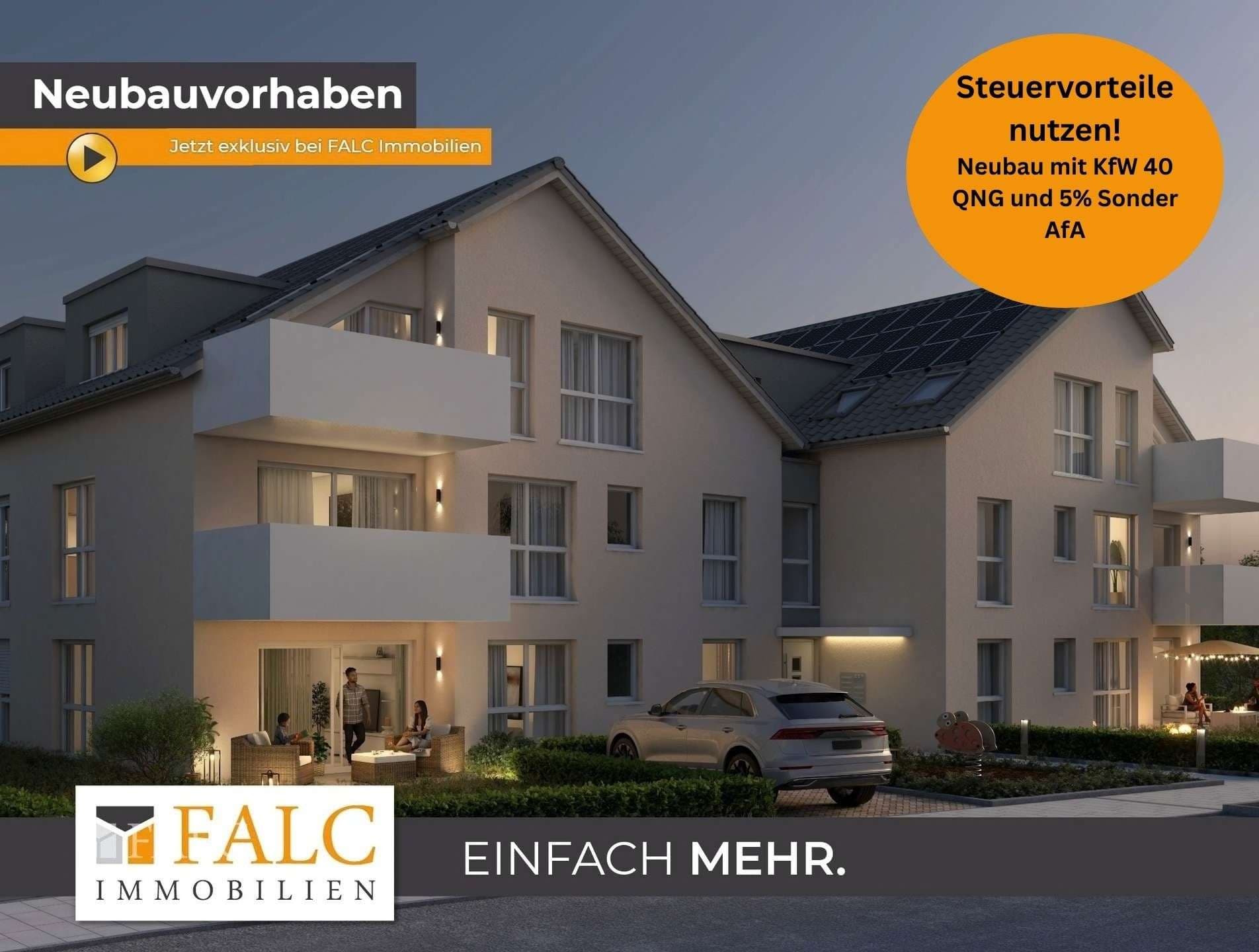 Wohnen mit Abendlicht: 2,5 Zimmer und Nordwest-Balkon - FALC Immobilien