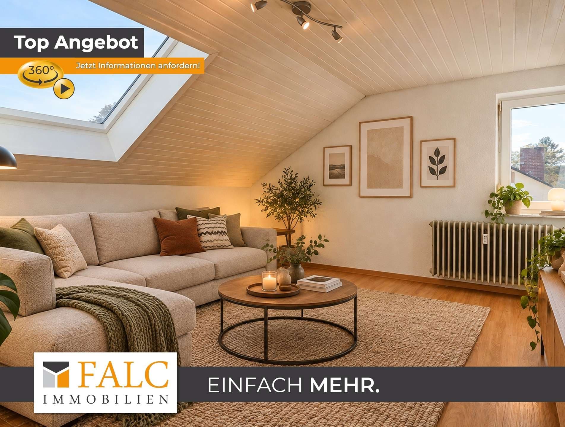 Vermieten oder selbst einziehen: Freie 3-Zimmer-Wohnung mit Stellplatz und Gemeinschaftsgarten