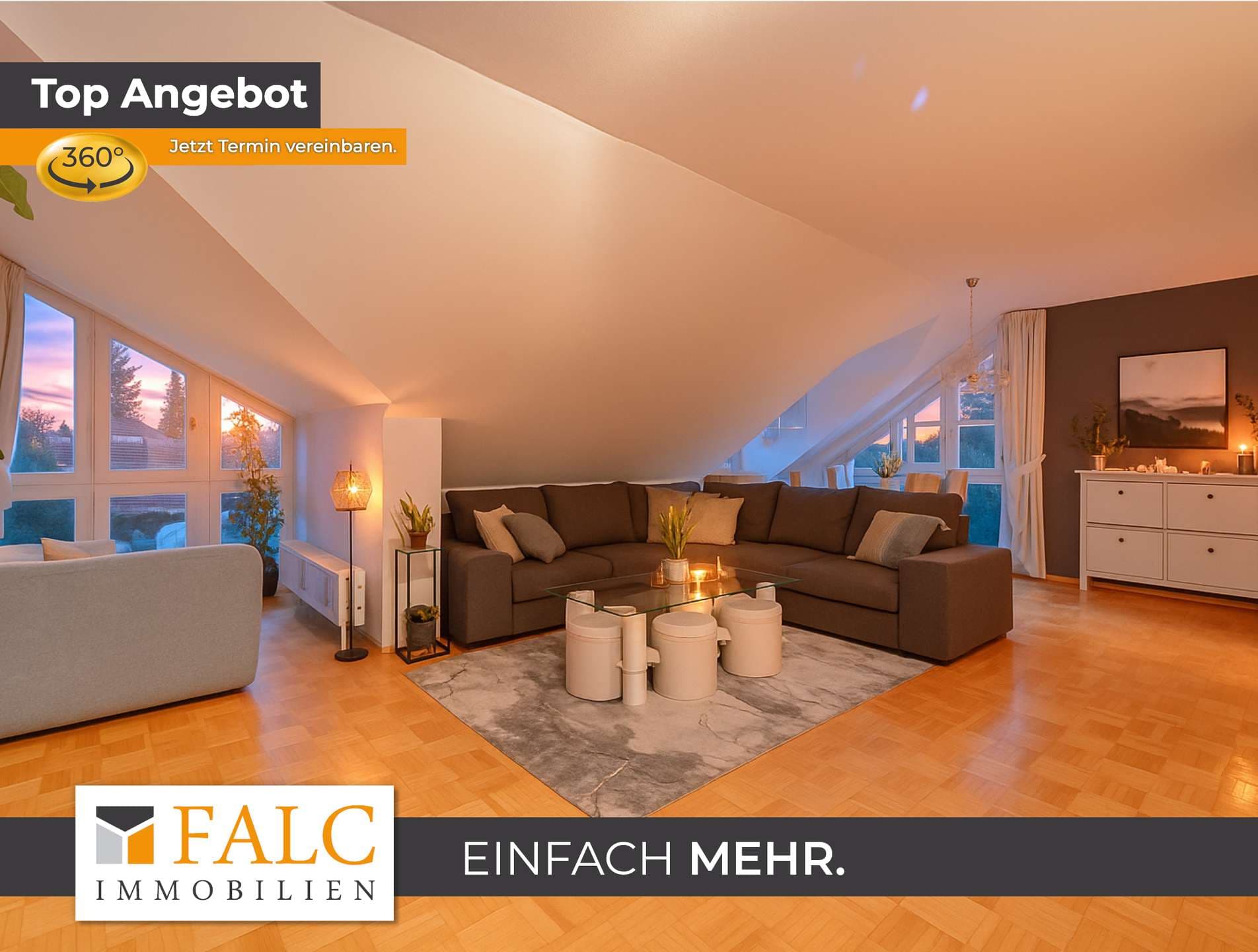 Harmonisch. Hell. Herzlich. Gemütliche Dachgeschosswohnung in Top Lage!