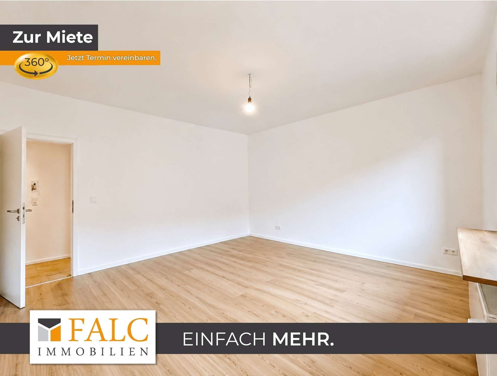 Frisch renoviert, zentrumsnah, großzügig - 3-Zimmer-Wohnung mit EBK