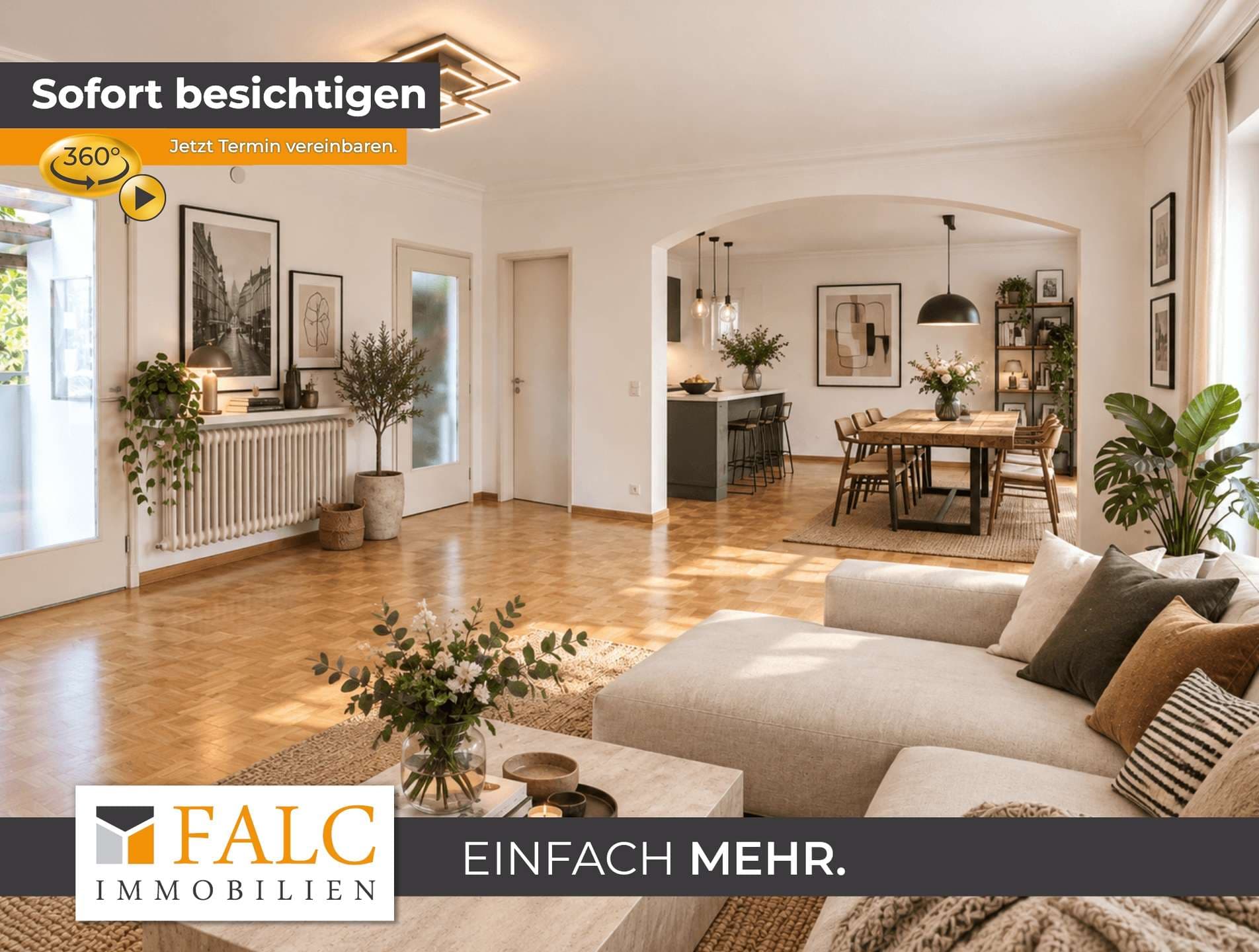 Raum für Familie. Platz für Ideen – gepflegte DHH mit Südgarten in Ottobrunn