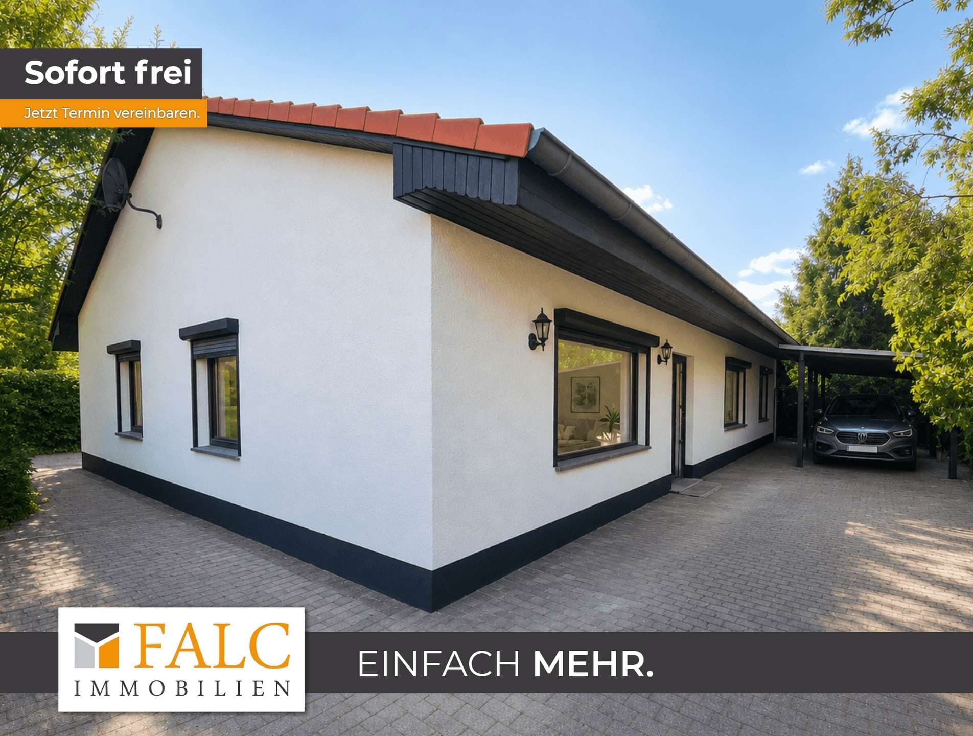 Moderner Wohn(t)raum auf einer Ebene. Greifen Sie zu! - FALC Immobilien