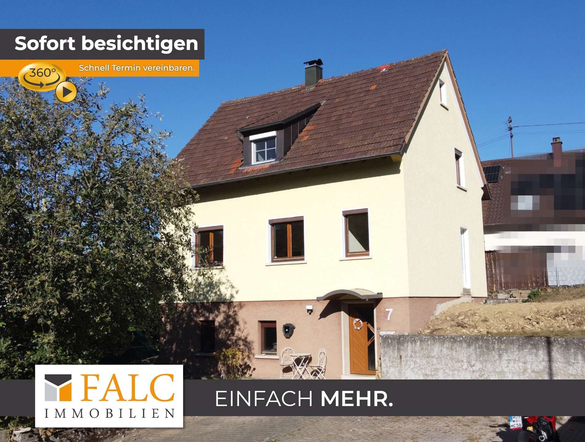 Freistehendes Einfamilienhaus mit Garten und viel Potenzial in Billigheim-Allfeld