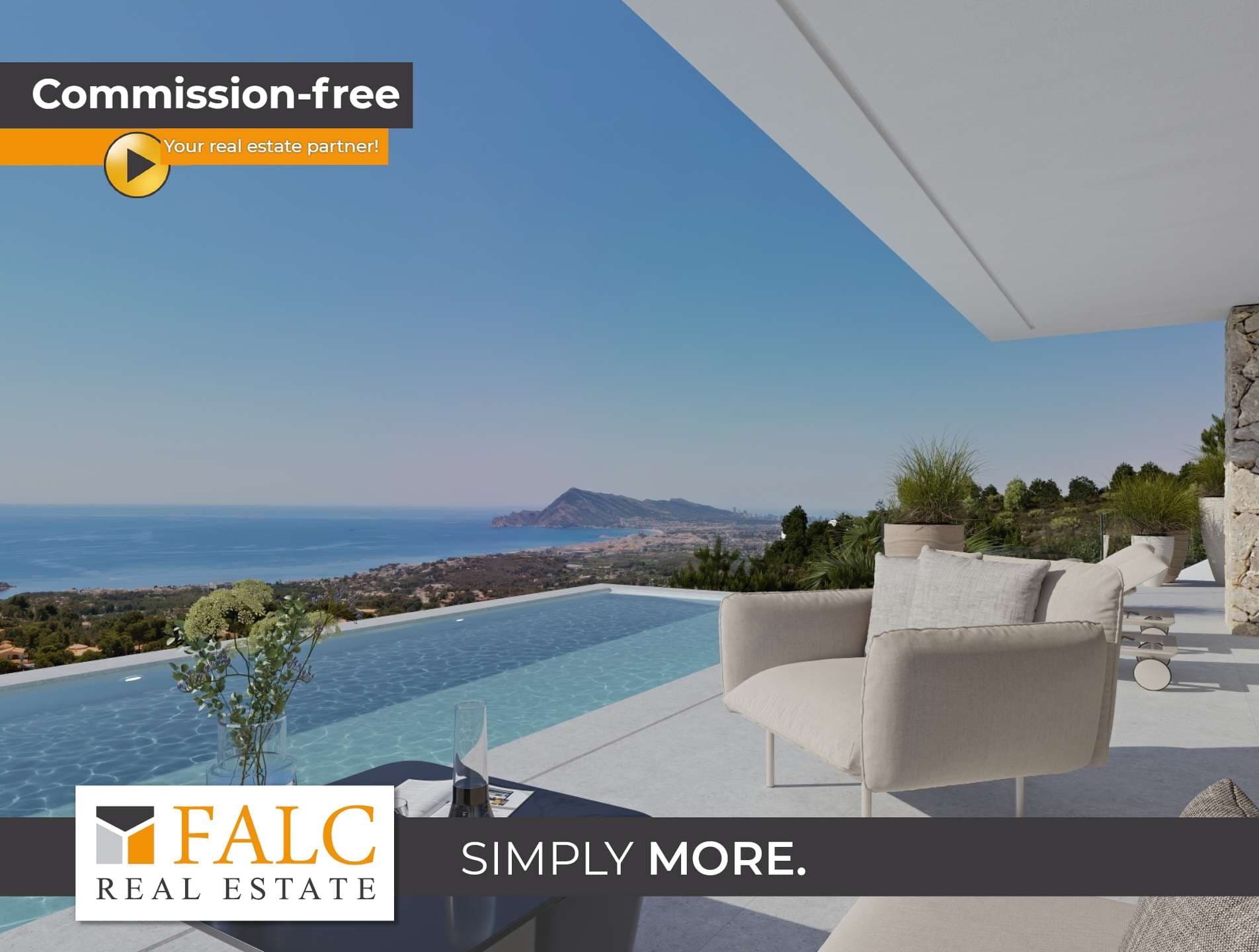 Exklusive Designvilla mit Meerblick in Altea ab Neujahr 2028!