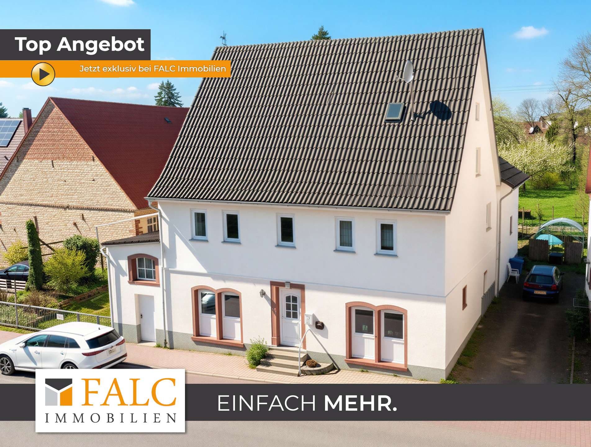 Handwerker aufgepasst: Einfamilienhaus mit großem Potenzial - FALC Immobilien