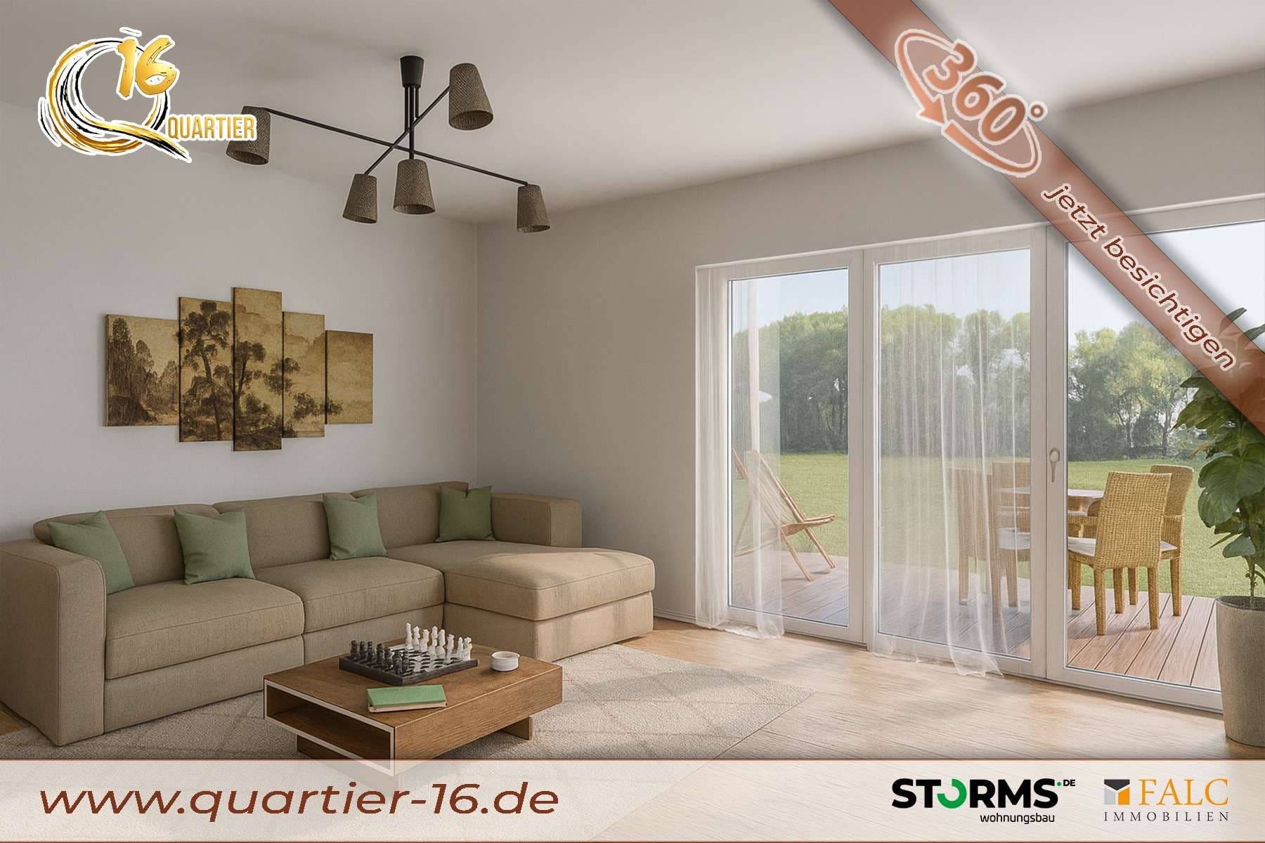 Erdgeschosswohnung (WE-4) - 105,83 m² - 3 Zimmer