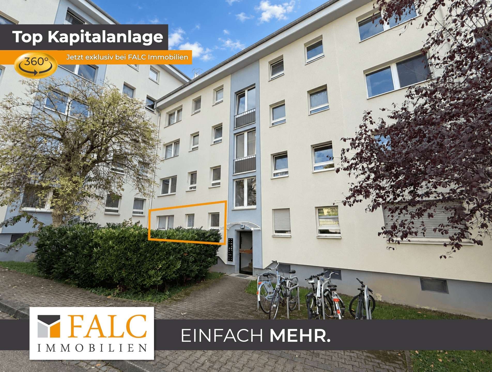 Selbst einziehen oder sofort vermieten – 2-Zimmer-Wohnung im Herzen von Bornheim