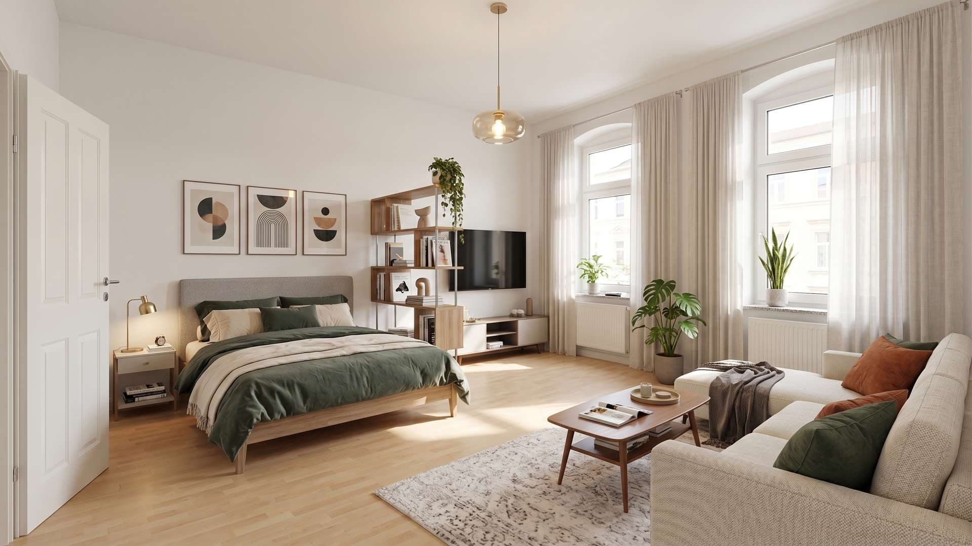 Charmante 1-Zimmer-Wohnung im Altbau – zentrumsnah in Mönchengladbach