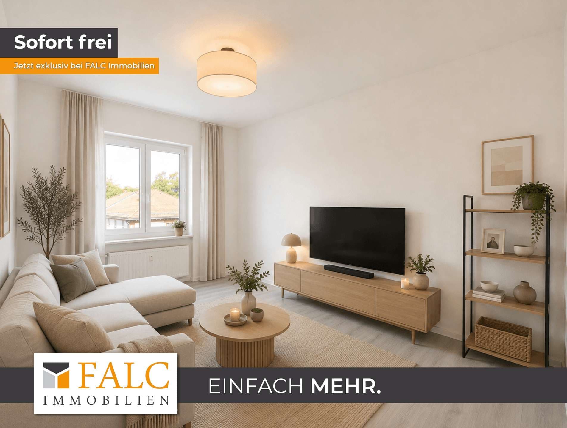 BEZUGSFREI! 2 Zimmerwohnung mit fantastischen Ausblick - FALC Immobilien