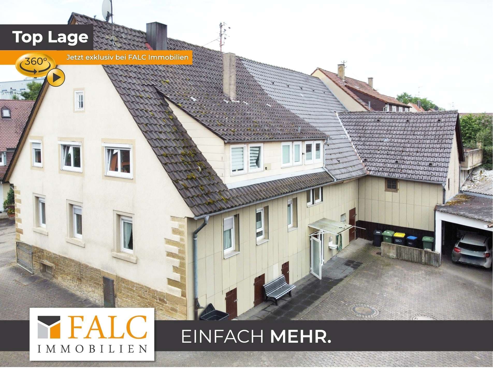 Landhaus + Knittlingen + kaufen + zwei Wohnungen + Scheune + Werkstatt