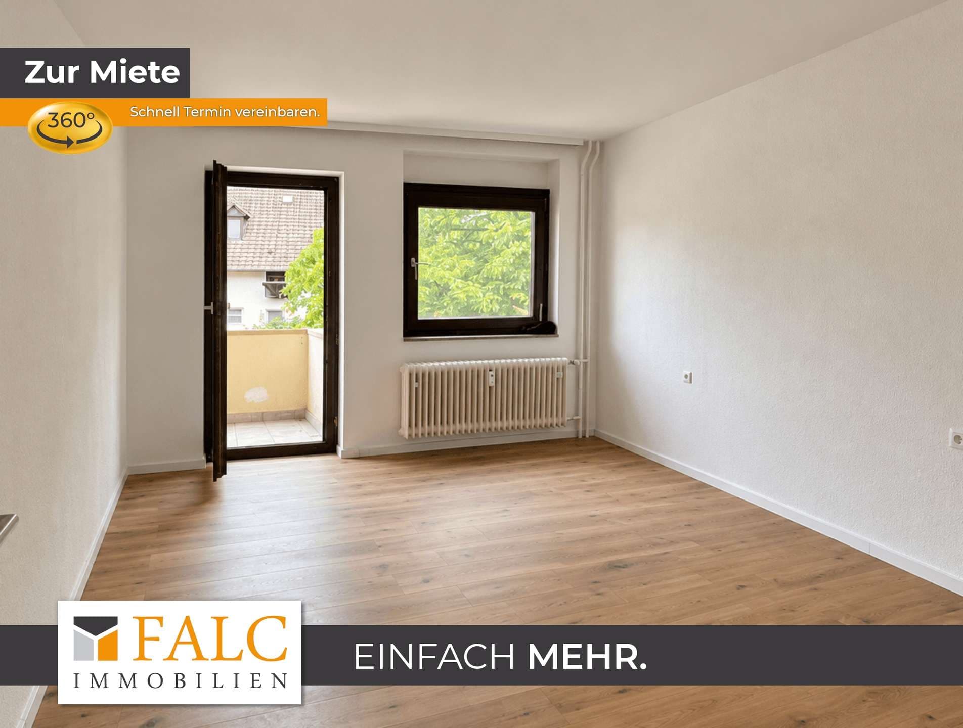2-Zimmerwohnung mit Balkon