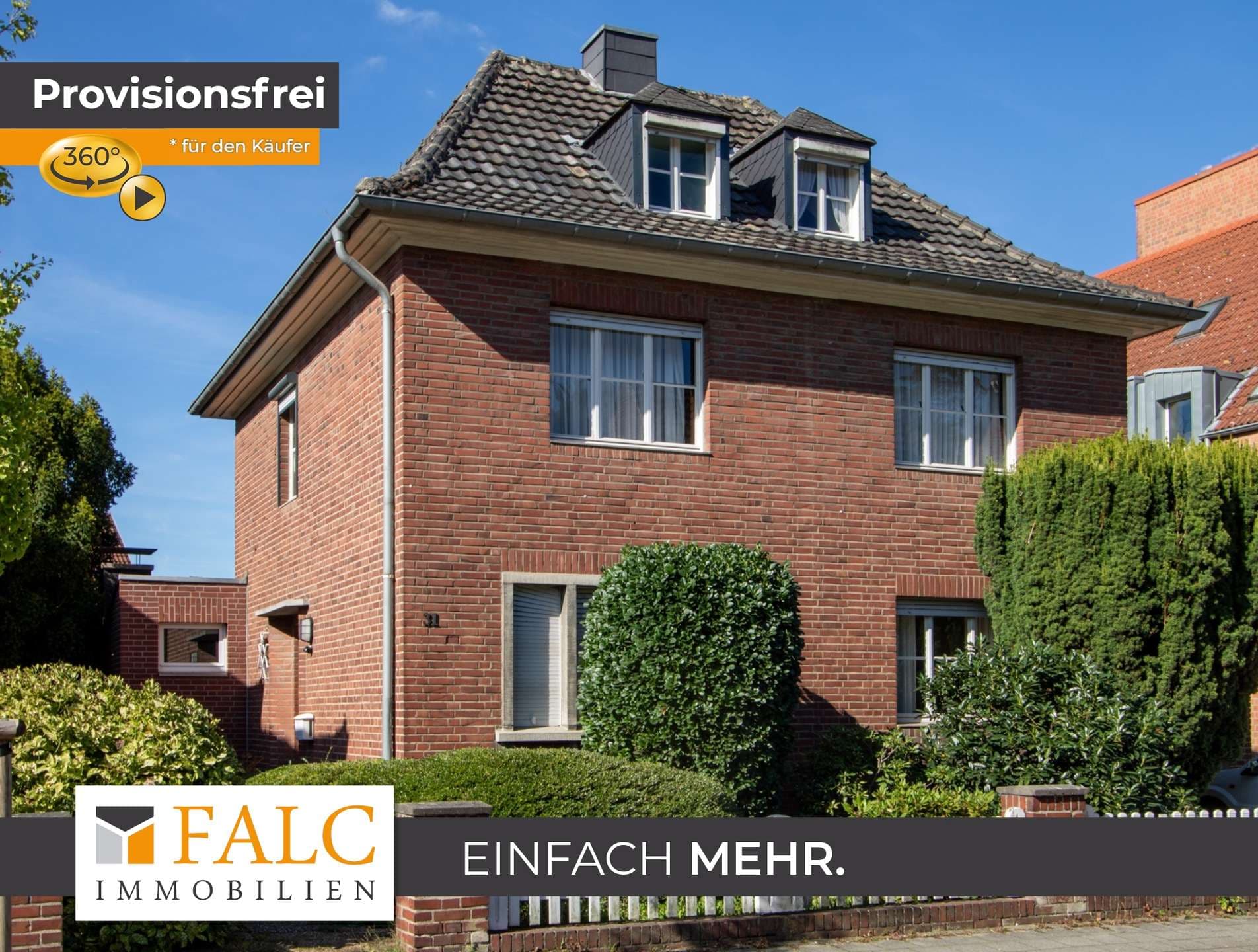 Stark sanierungsbedürftige Stadtvilla