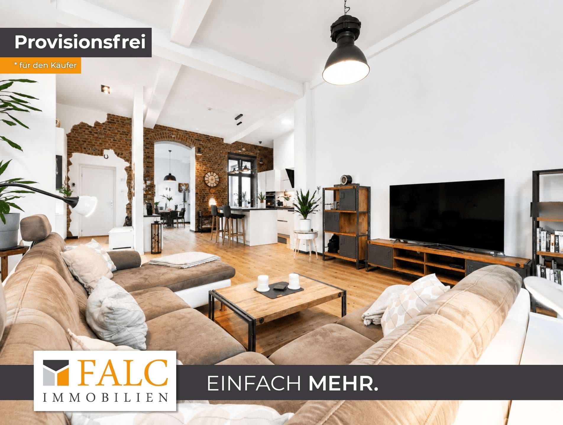 Loft statt Standard: Großzügige Eigentumswohnung mit Industriecharme und besonderem Wohngefühl!
