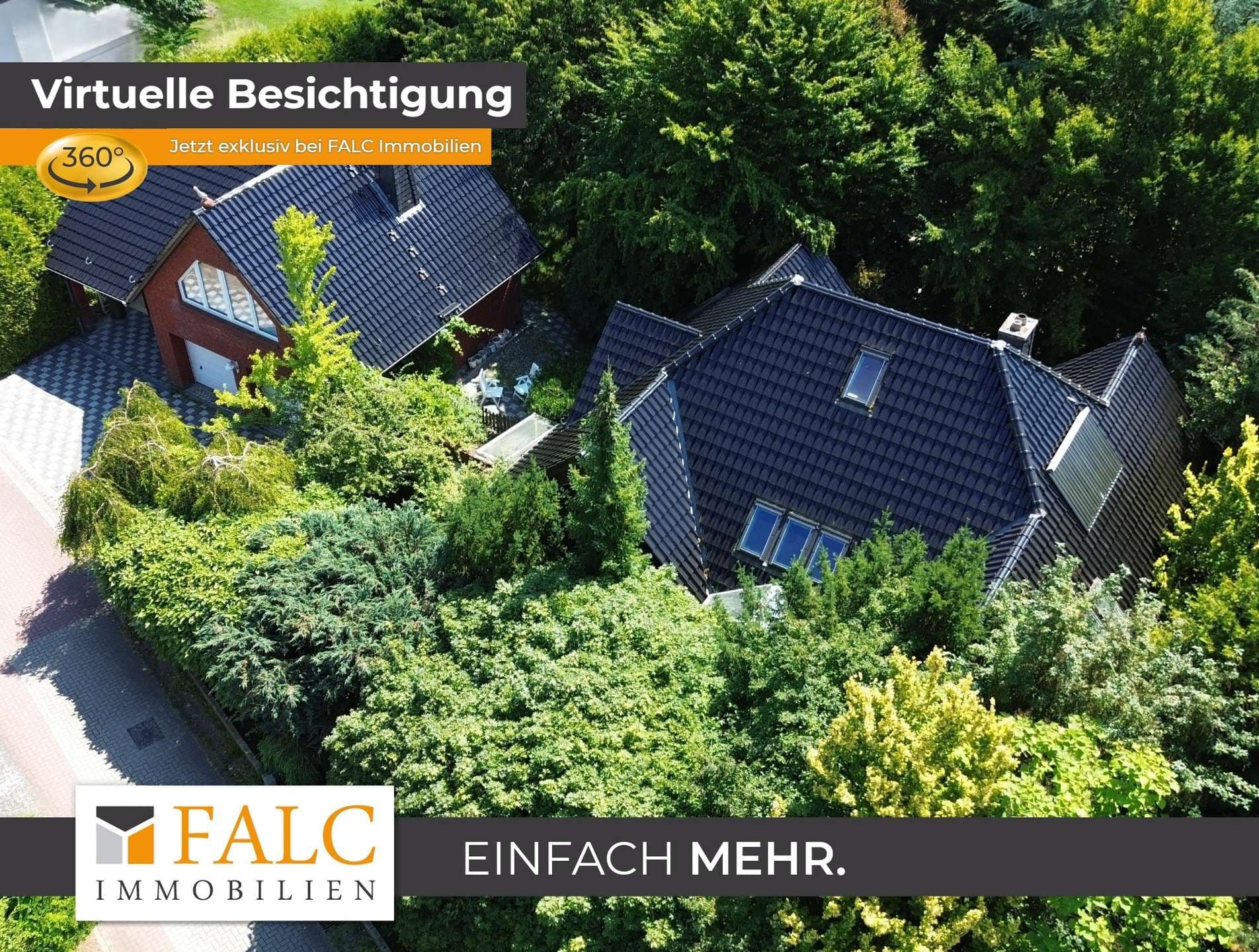 Großzügiges Wohnen und Arbeiten in ruhiger Lage - EFH mit Doppelgarage, Carport, Gästehaus