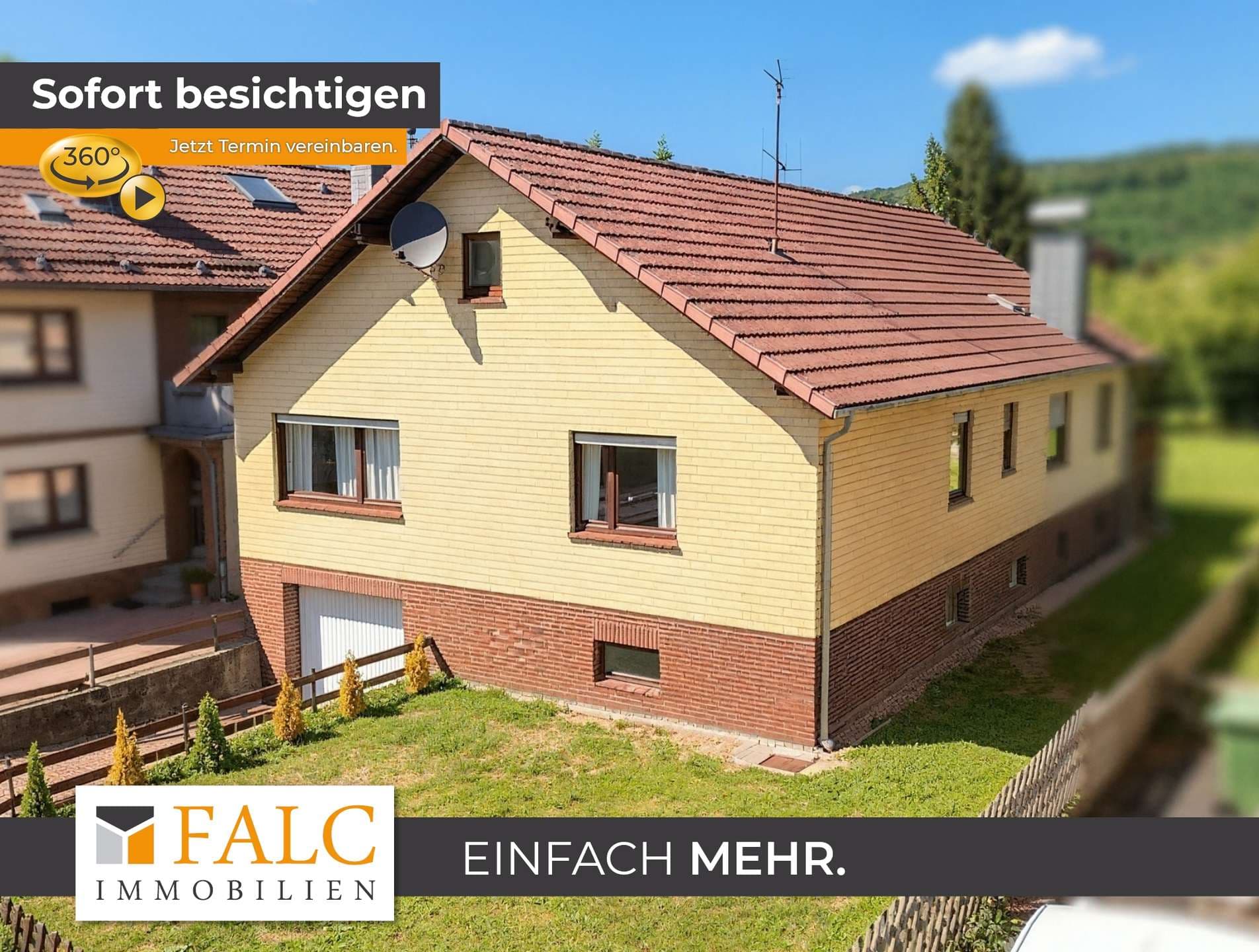 Vielseitiges Einfamilienhaus mit großem Garten und Ausbaupotenzial