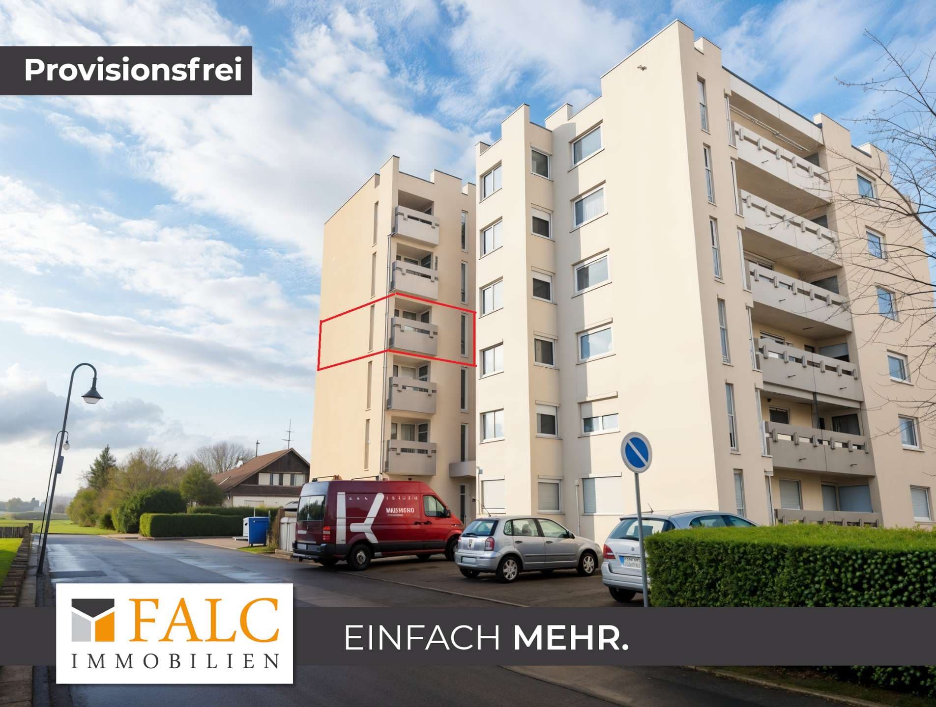 Einziehen & wohlfühlen: Renovierte 2-Zimmer-Wohnung mit zwei Balkonen