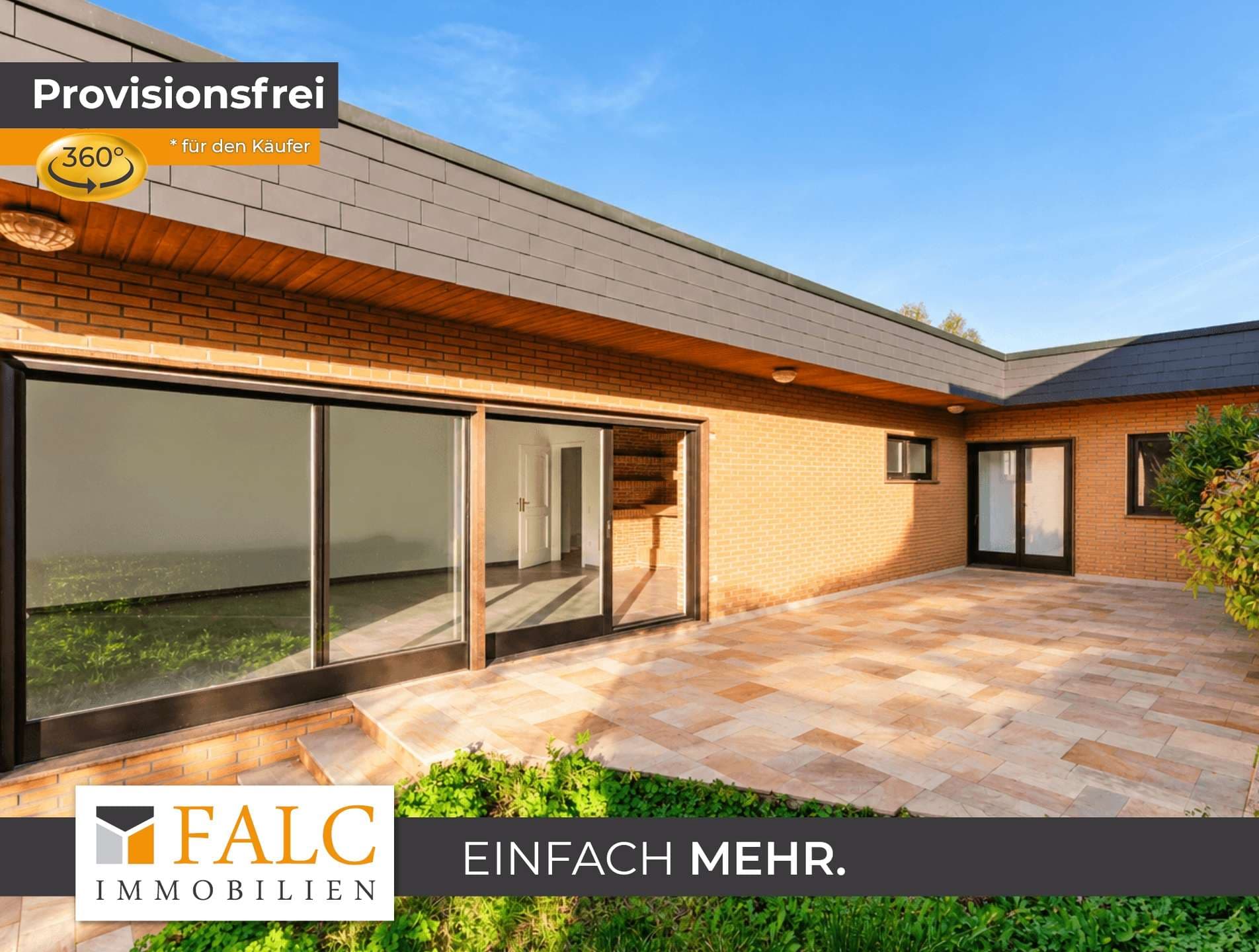 Durchdachte & großzügige Räume - Bungalow mit Garten