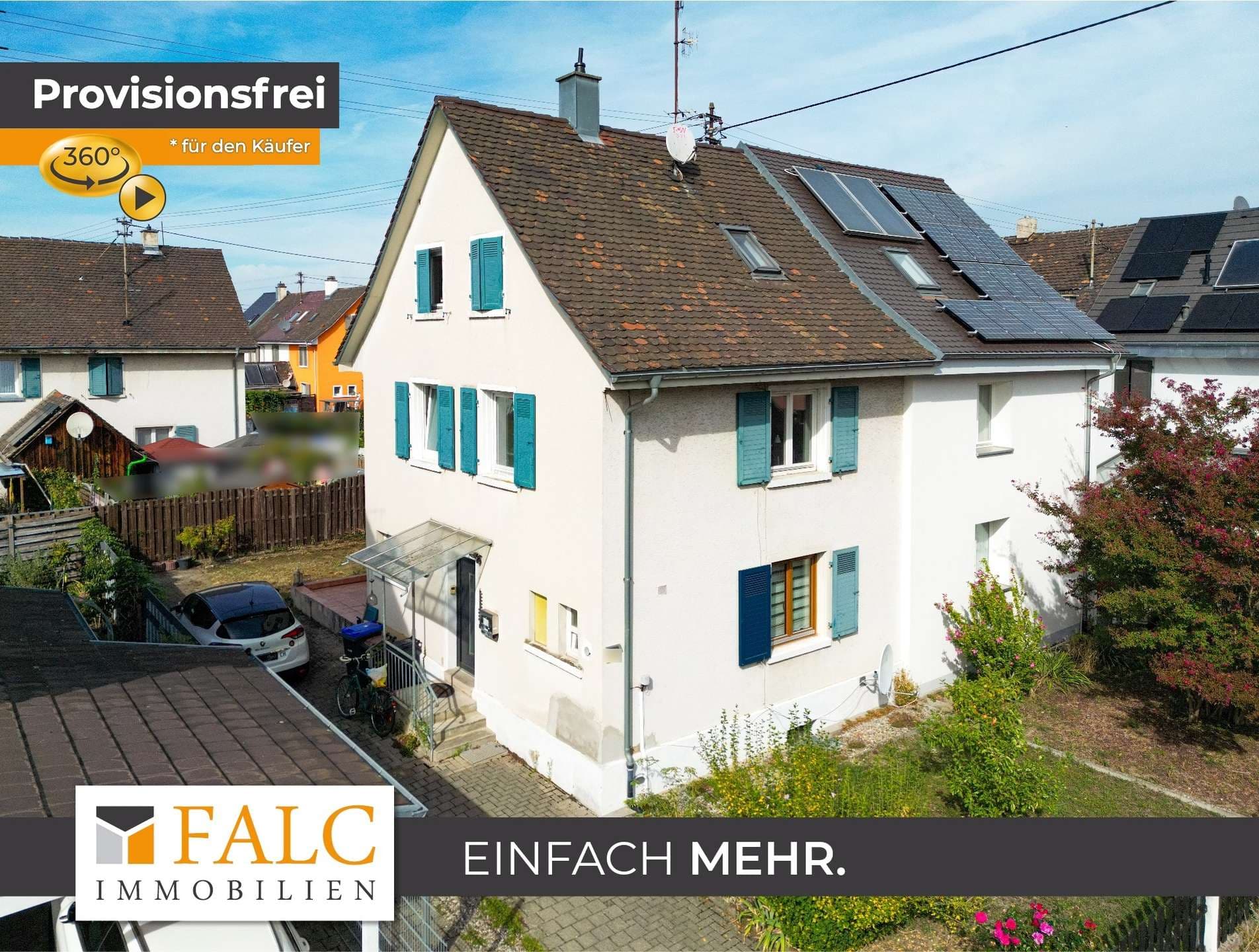 Provisionsfrei! Ihr Familienzuhause in Haltingen – DHH mit 5 Zimmern und eigenem Garten