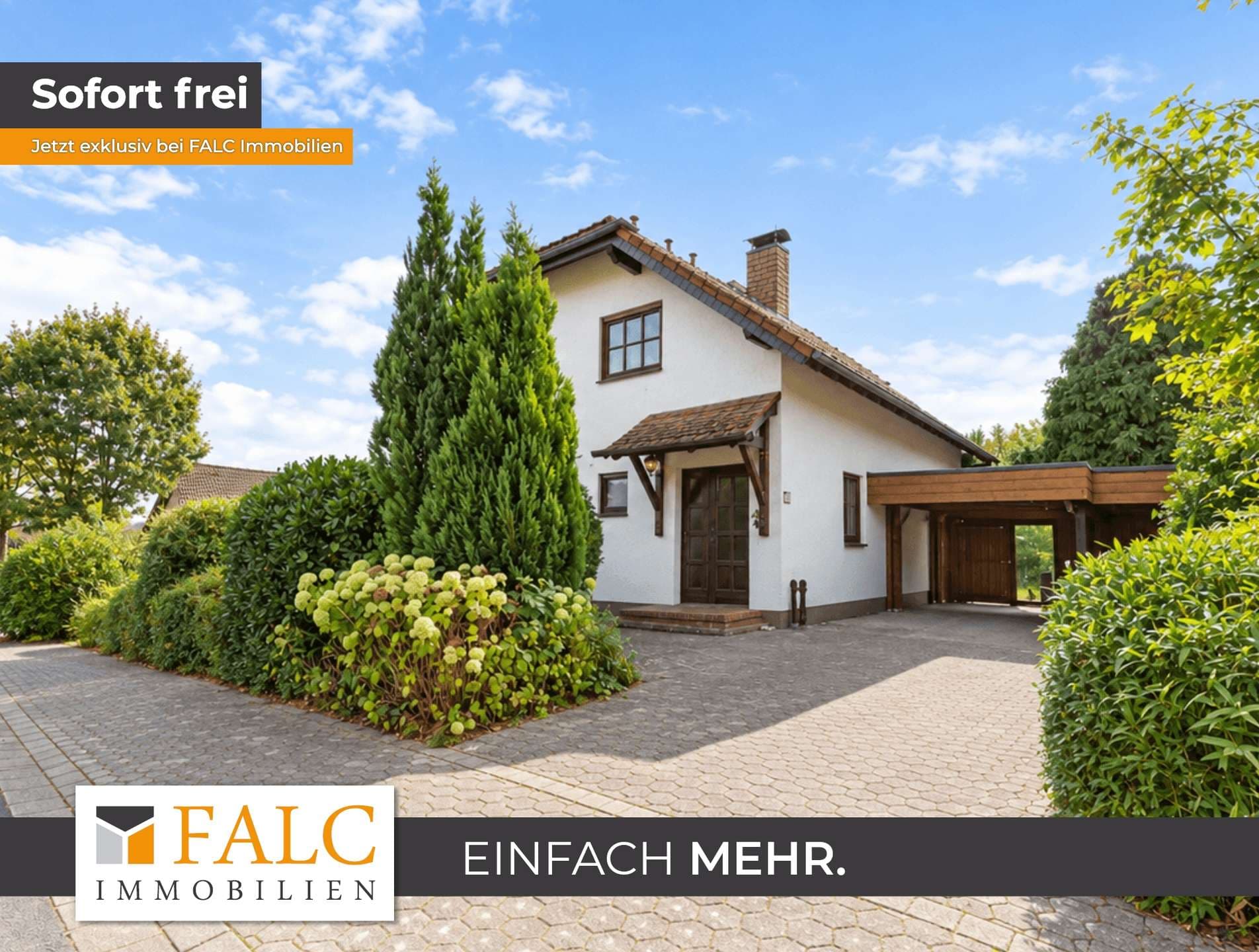 Familienglück im Grünen-freistehendes Einfamilienhaus mit großzügigem Garten & traumhaftem Weitblick