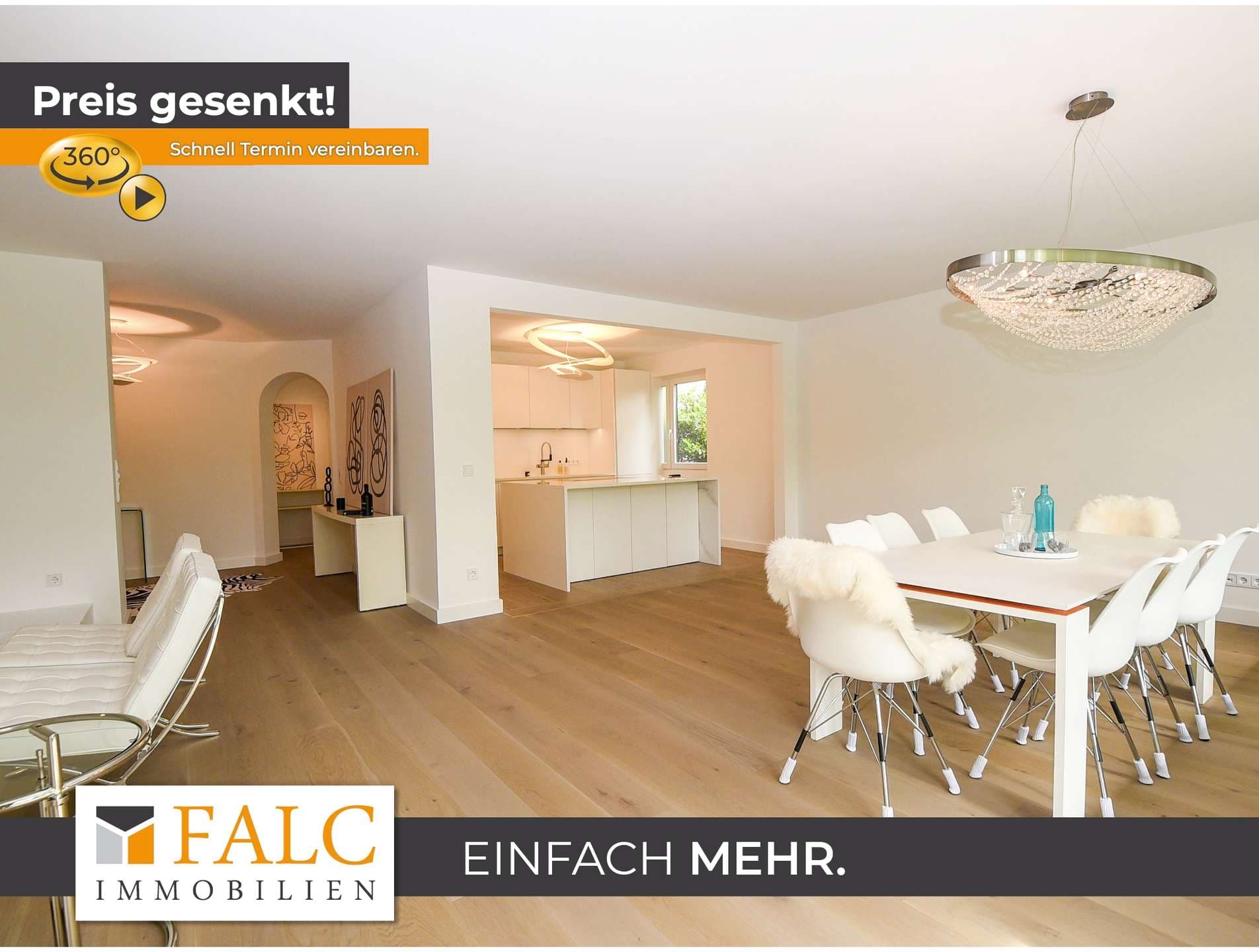 Jetzt neu zum Spitzenpreis: Komplett renovierte Luxus Maisonette im Grünen