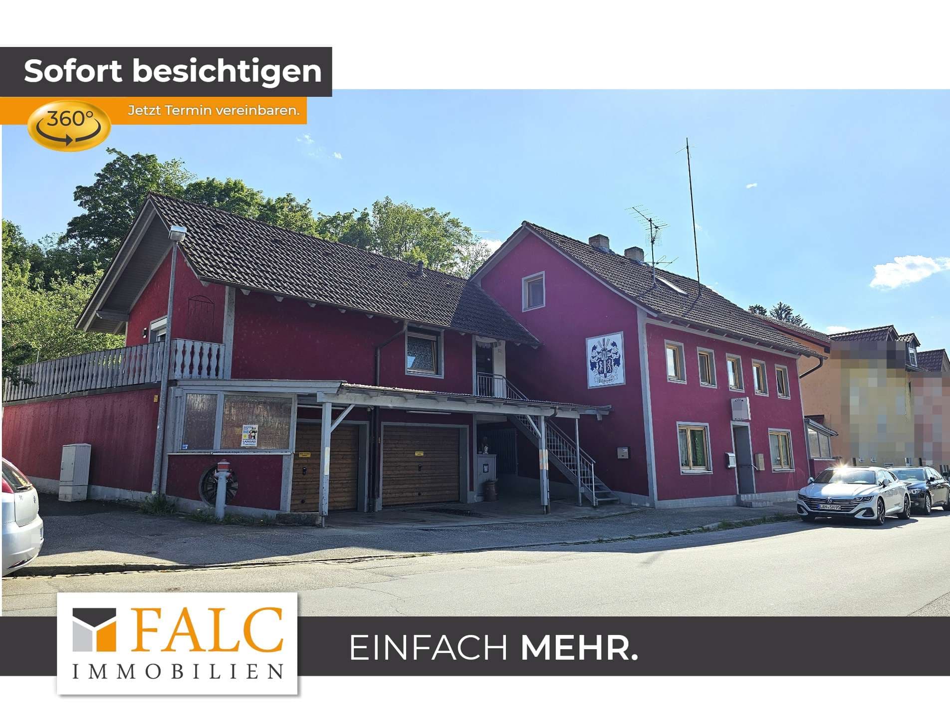 Zweifamilienhaus in Landau a. d. Isar – zwei Wohneinheiten, Garage & Garten
