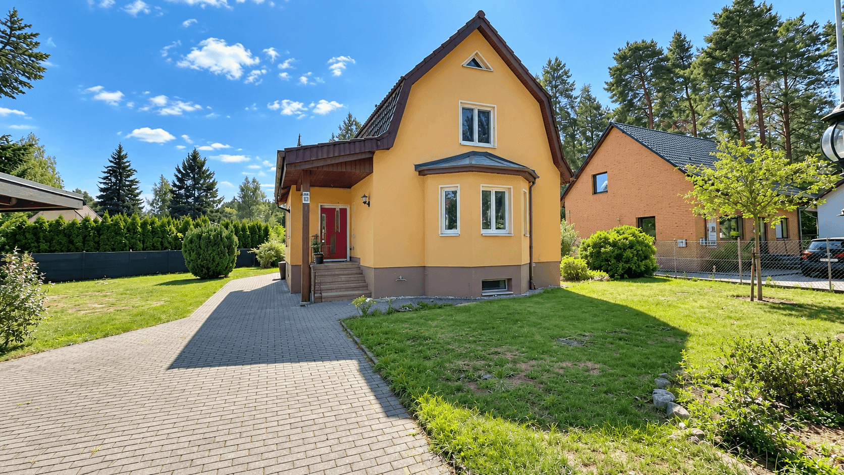 PROVISIONSFREI - Charmantes EFH mit Kamin, großem Grundstück und viel Nutzfläche in Zühlsdorf