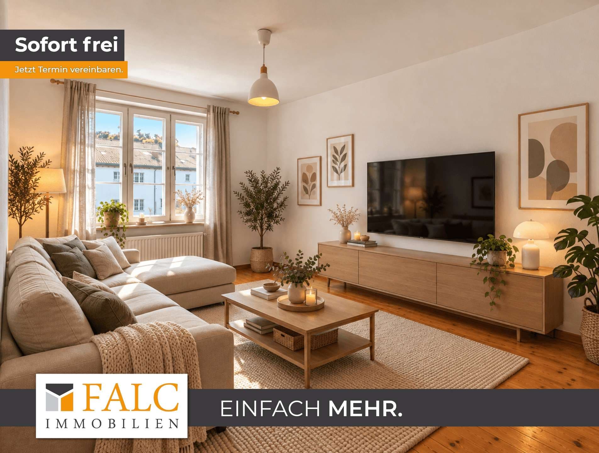BEZUGSFREI! Kompakte 2 Zimmerwohnung - FALC Immobilien