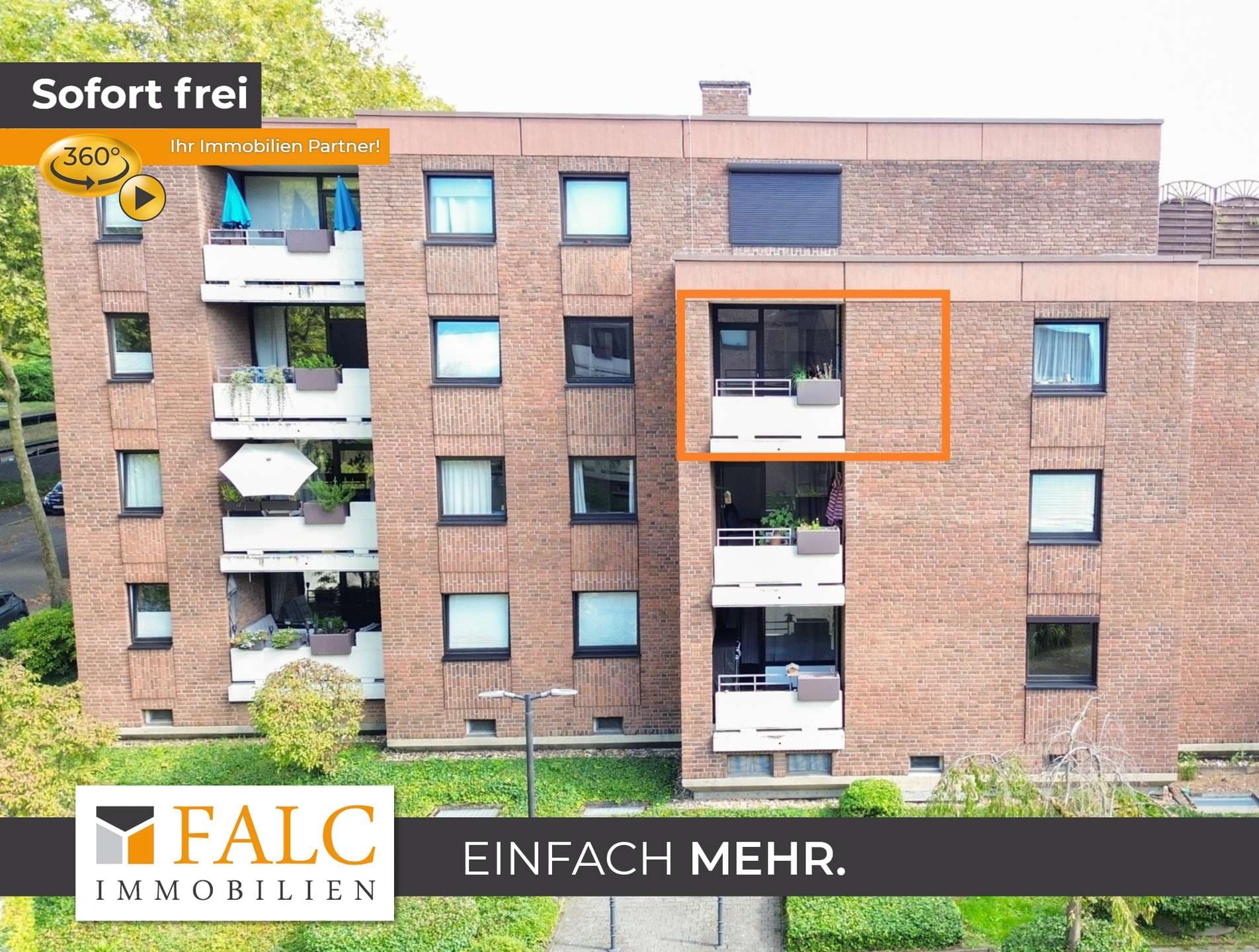 Modernes Apartment mit Loggia, Einbauküche und eigenem Stellplatz