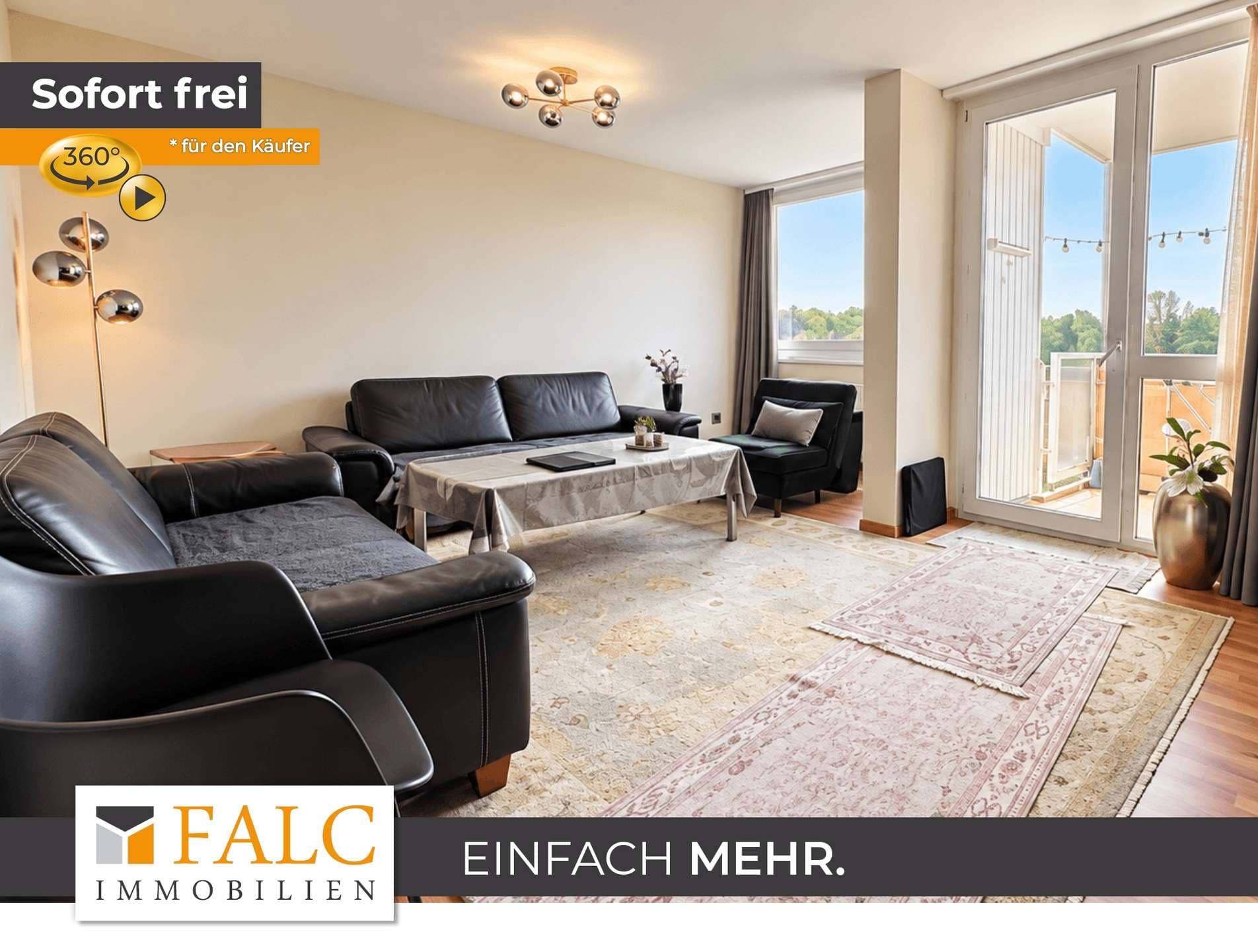 Bezugsfrei - Ihr neues Zuhause mit Weitblick / 3 Zimmer, Balkon und Raum für Ihre Wohnideen!