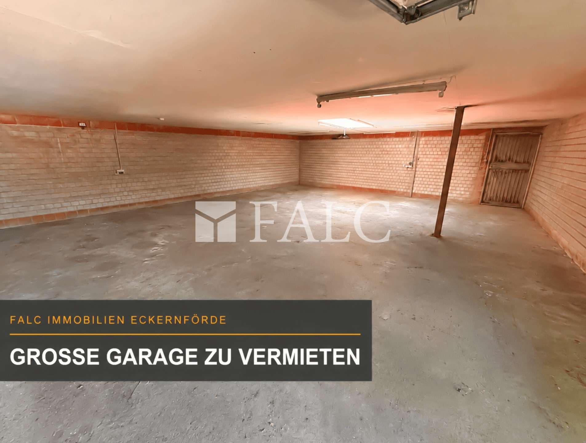 Große Garage in Eckernförde-Süd mit zusätzlicher Kellerfläche – insgesamt ca. 136 m²