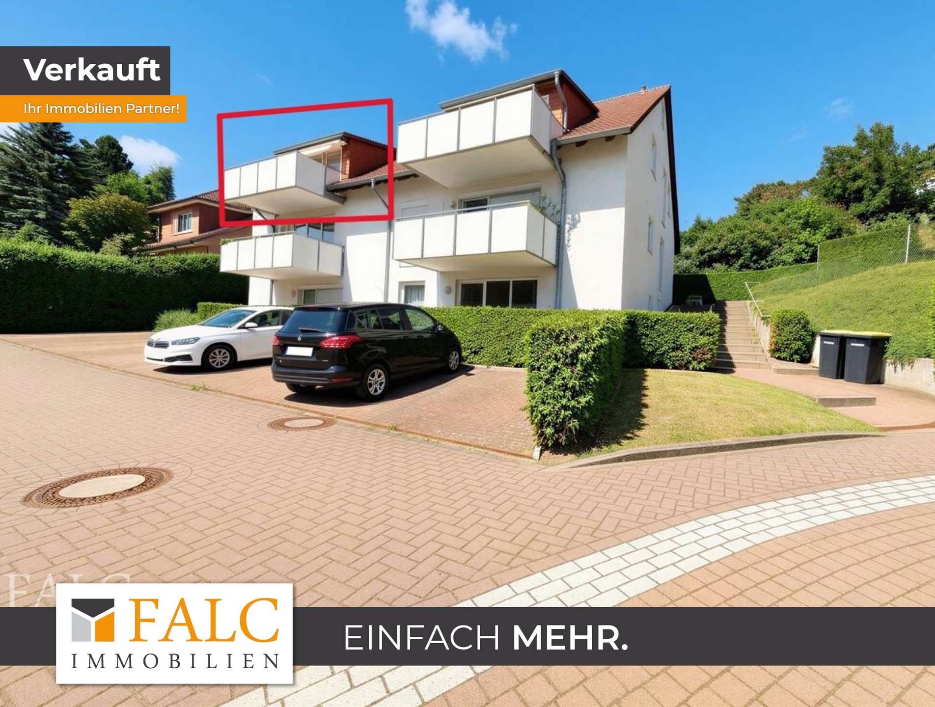 2-Zimmer-ETW mit Balkon, Stellplatz und Keller - perfekt für Singles oder 2 Personen
