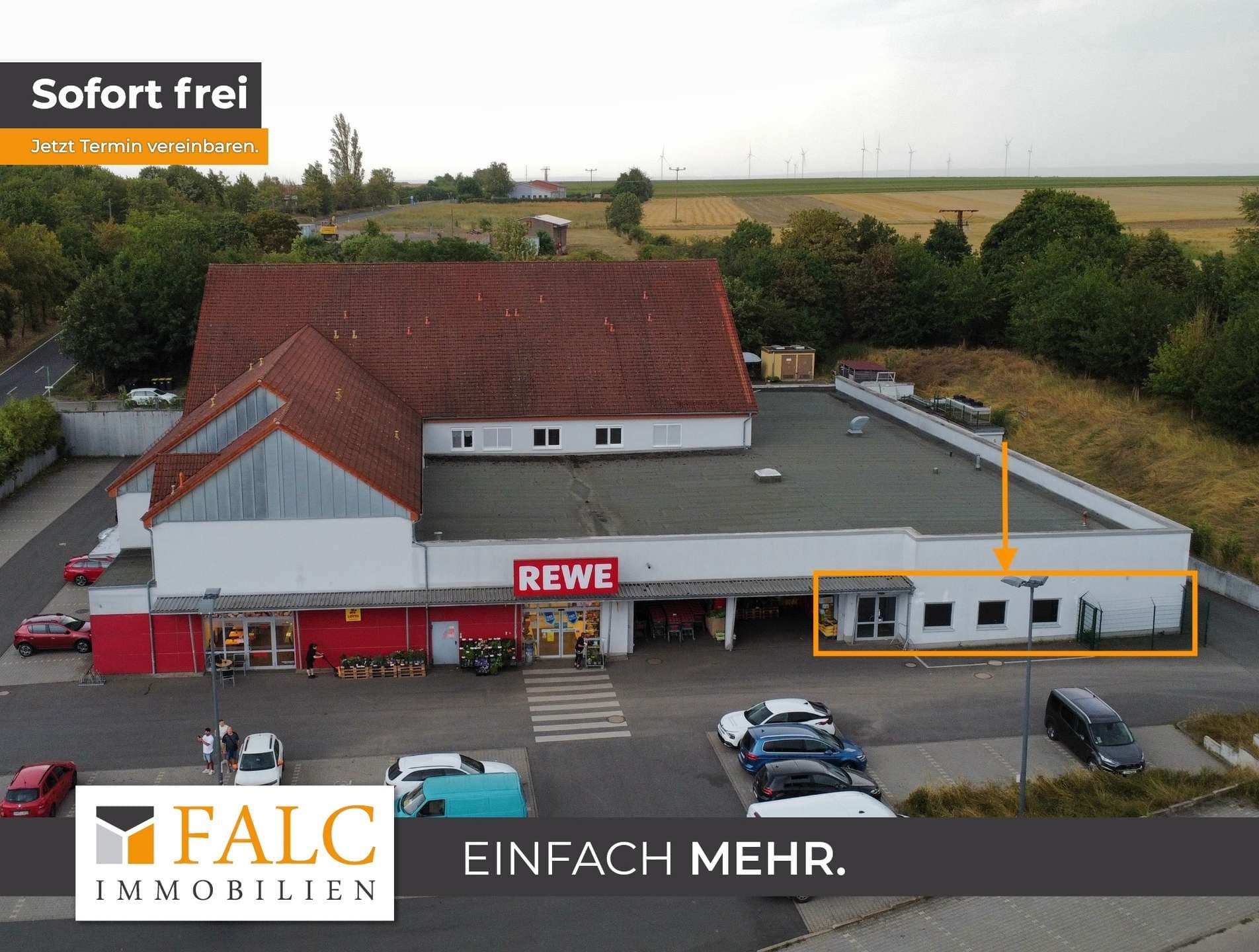 ***Attraktive Gewerbefläche in etablierter Geschäftslage direkt am REWE-Markt***