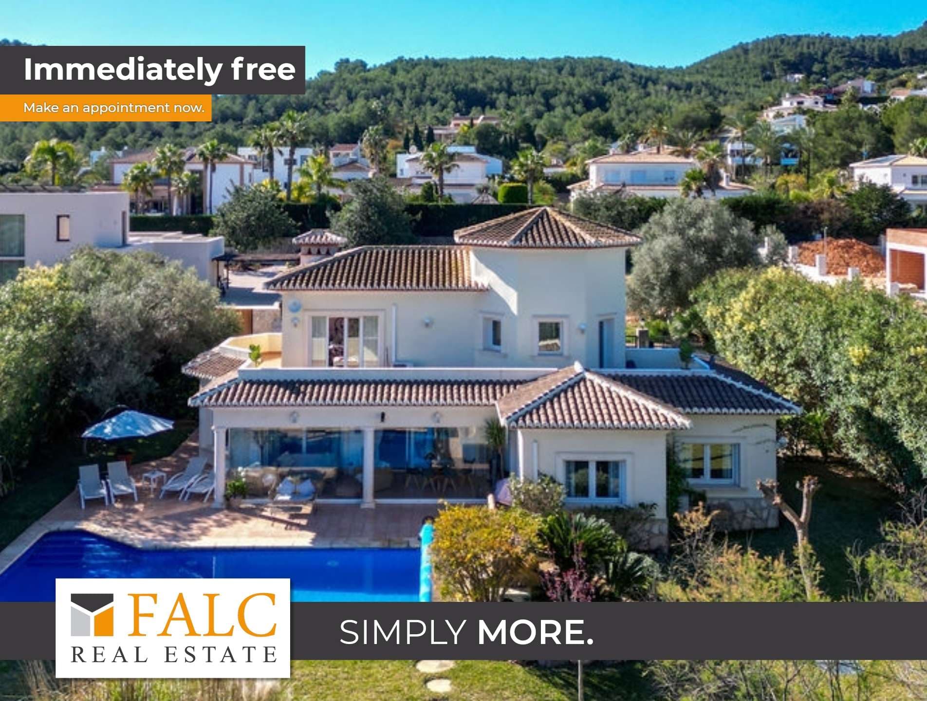 Mediterrane Villa in Jávea bezugsbereit – Privatsphäre, Panoramablick und großzügiges Wohngefühl