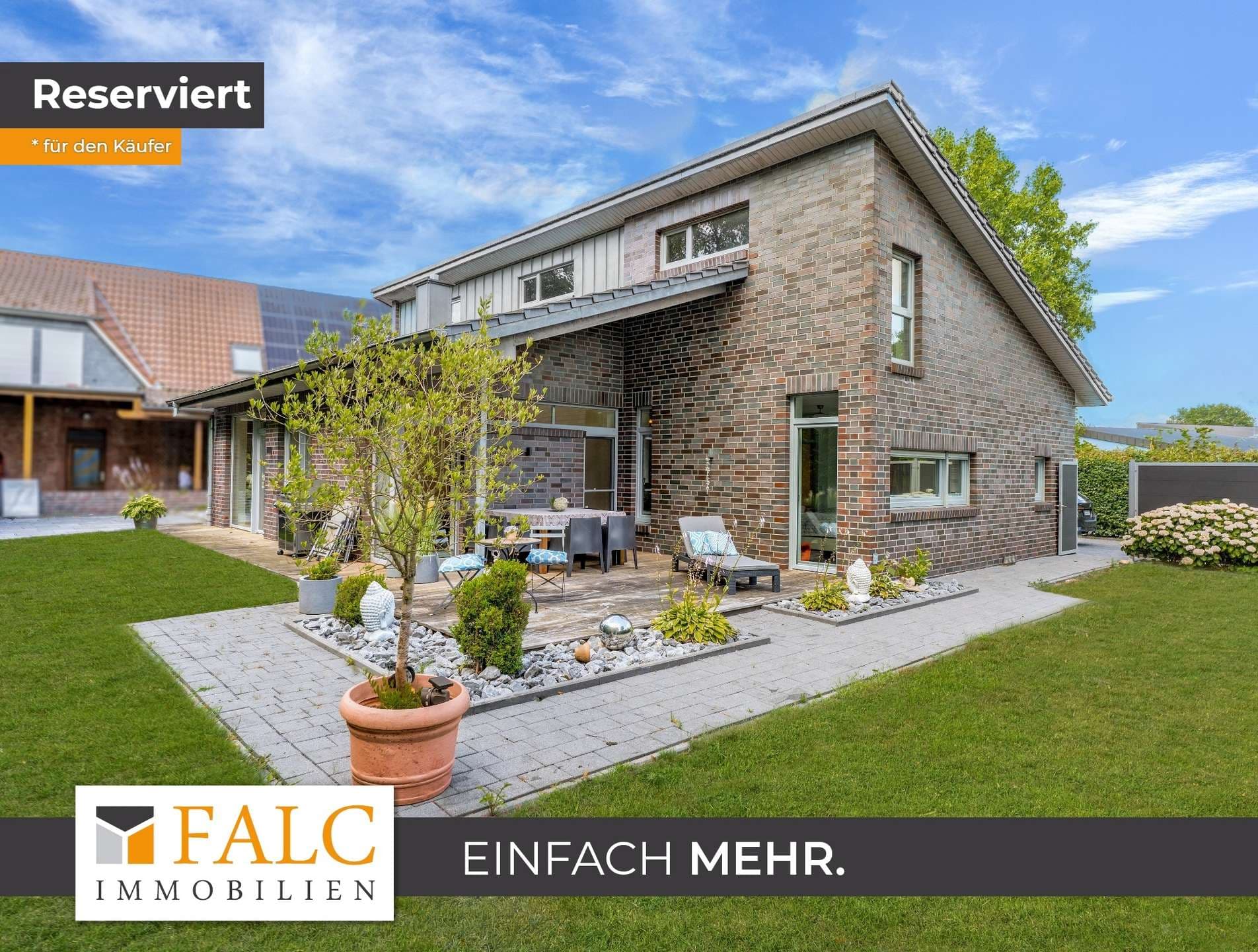 Reserviert! Modernes Wohnen auf einer Ebene – Exklusiver Bungalow in Friesoythe-Gehlenberg