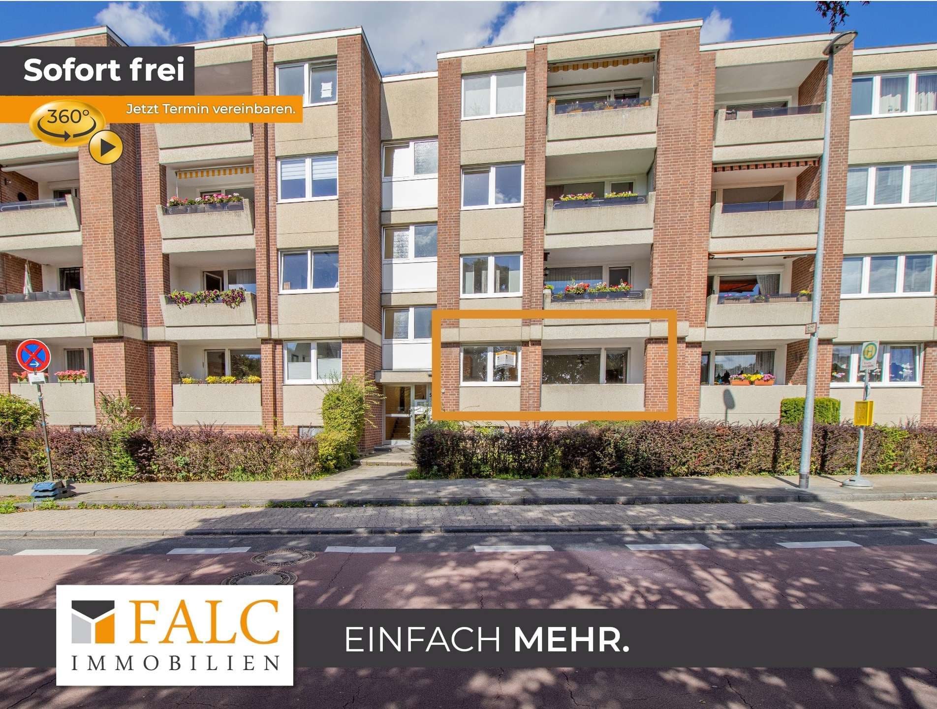 Aller guten Dinge sind 3 - 3-Zimmer mit Balkon und Stellplatz zwischen Brand und Forst!