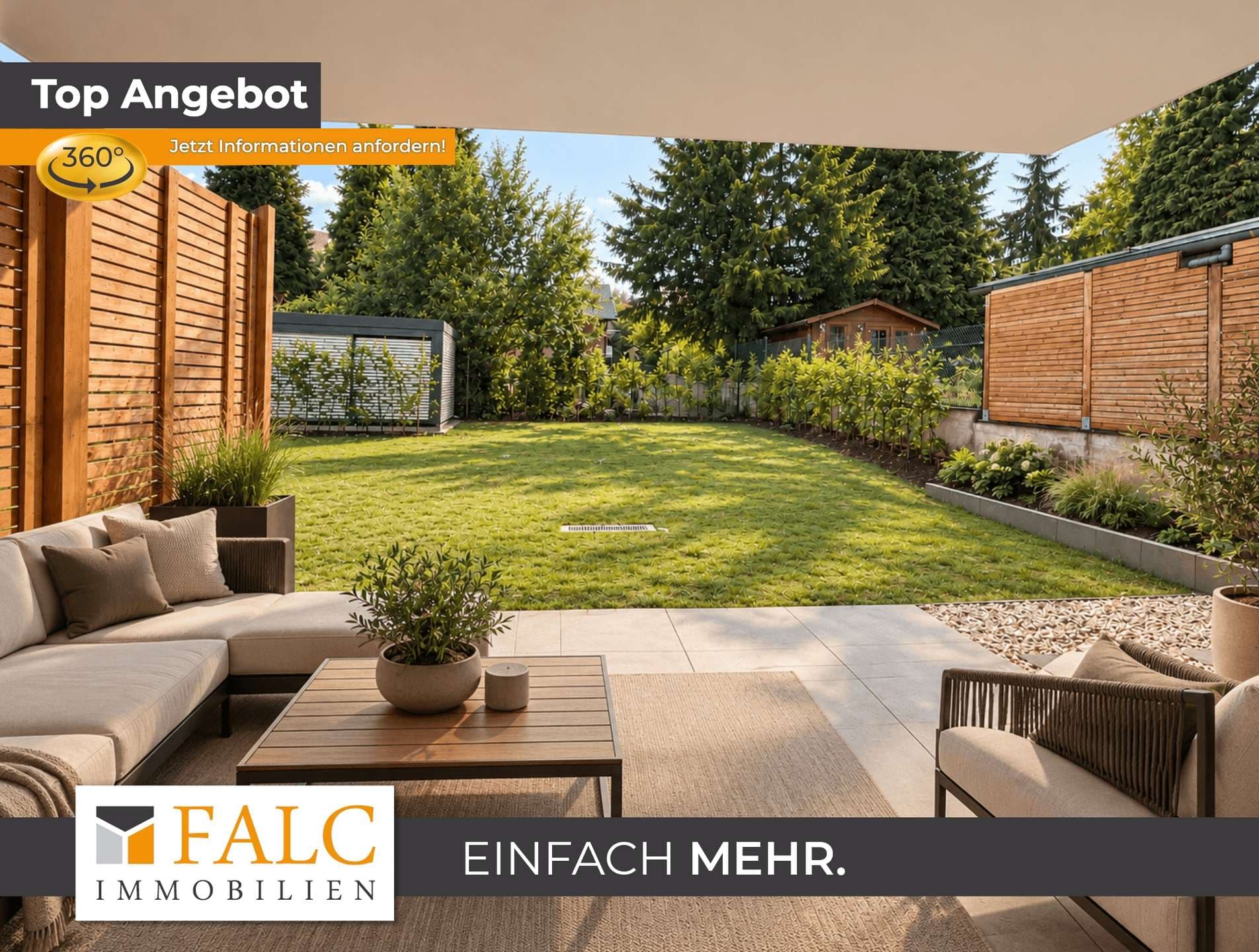 Ankommen und Wohlfühlen - Ihr neues Zuhause mit Terrasse und Garten