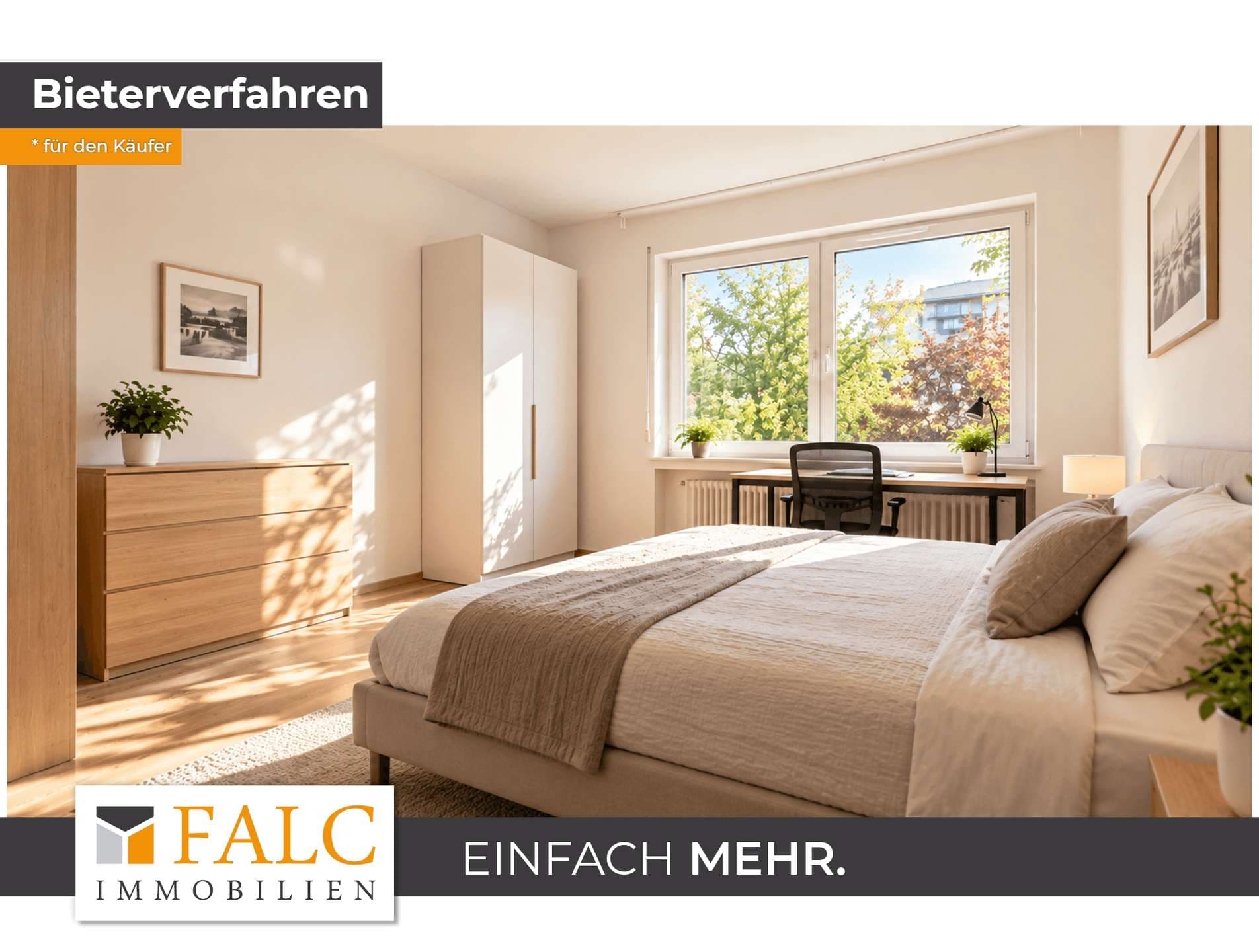 IHRE CHANCE – VERKAUF IM BIETERVERFAHRENATTRAKTIVE 3-ZIMMER-WOHNUNG MIT BALKON