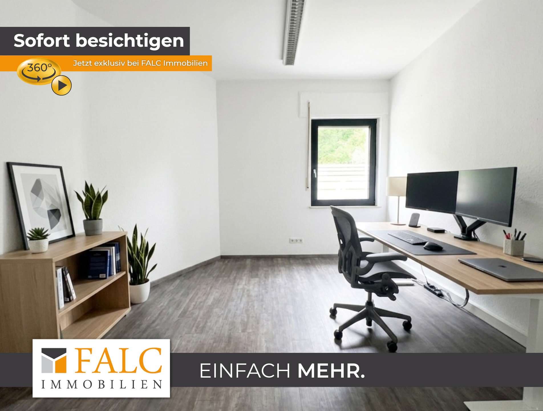 Gepflegte Bürofläche mit optimaler Raumaufteilung!