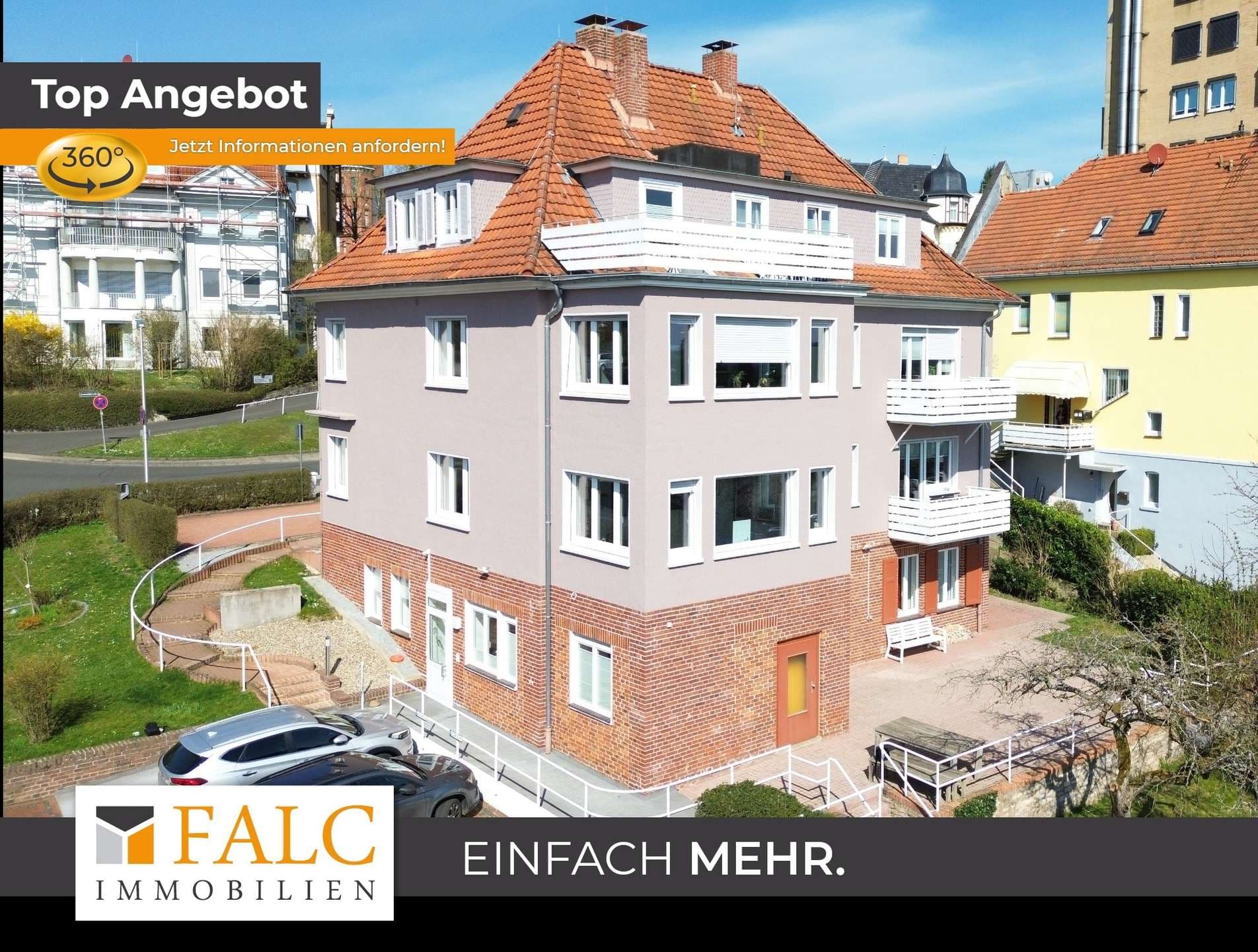+++Vielseitiges 4 Mehrfamilienhaus oder exklusiver Firmensitz in Bad Wildungen+++