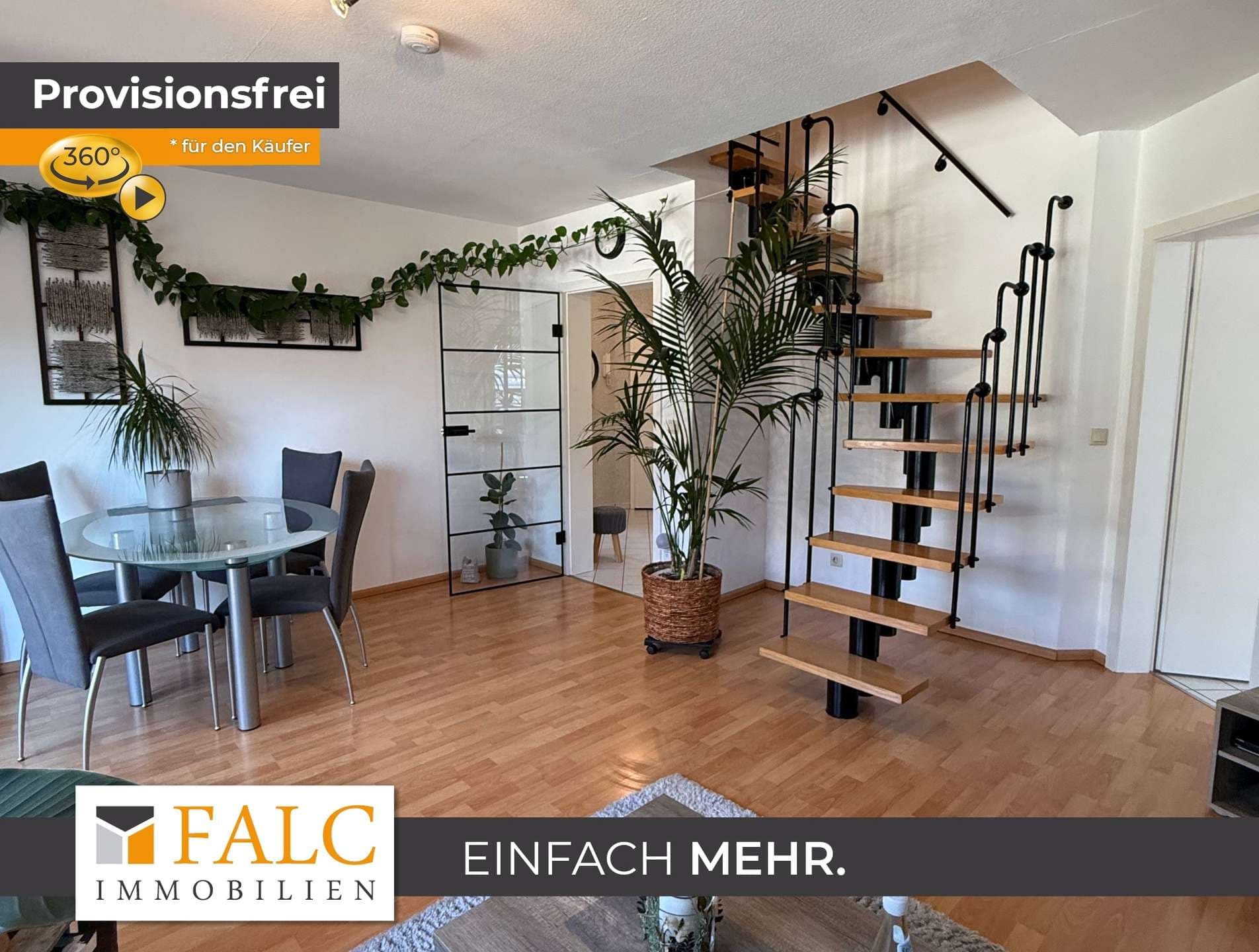 Maisonette-Traum in Coesfeld City ! 4 Zimmer, 2 Bäder, Südbalkon & Stellplatz – PROVISIONSFREI!
