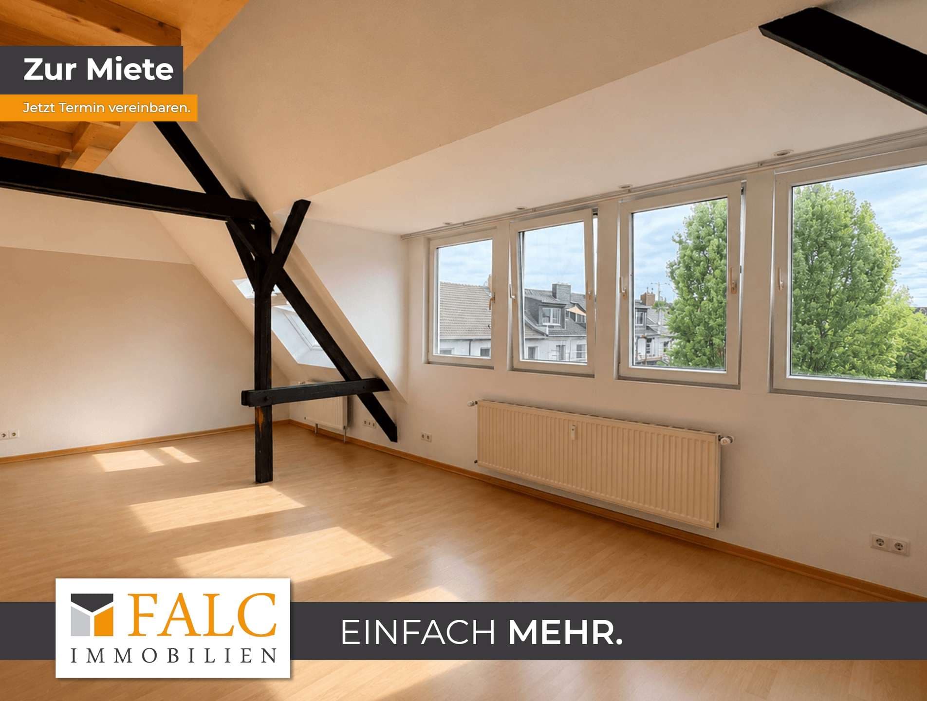 Helle Dachgeschosswohnung in zentraler Lage von Köln Vingst