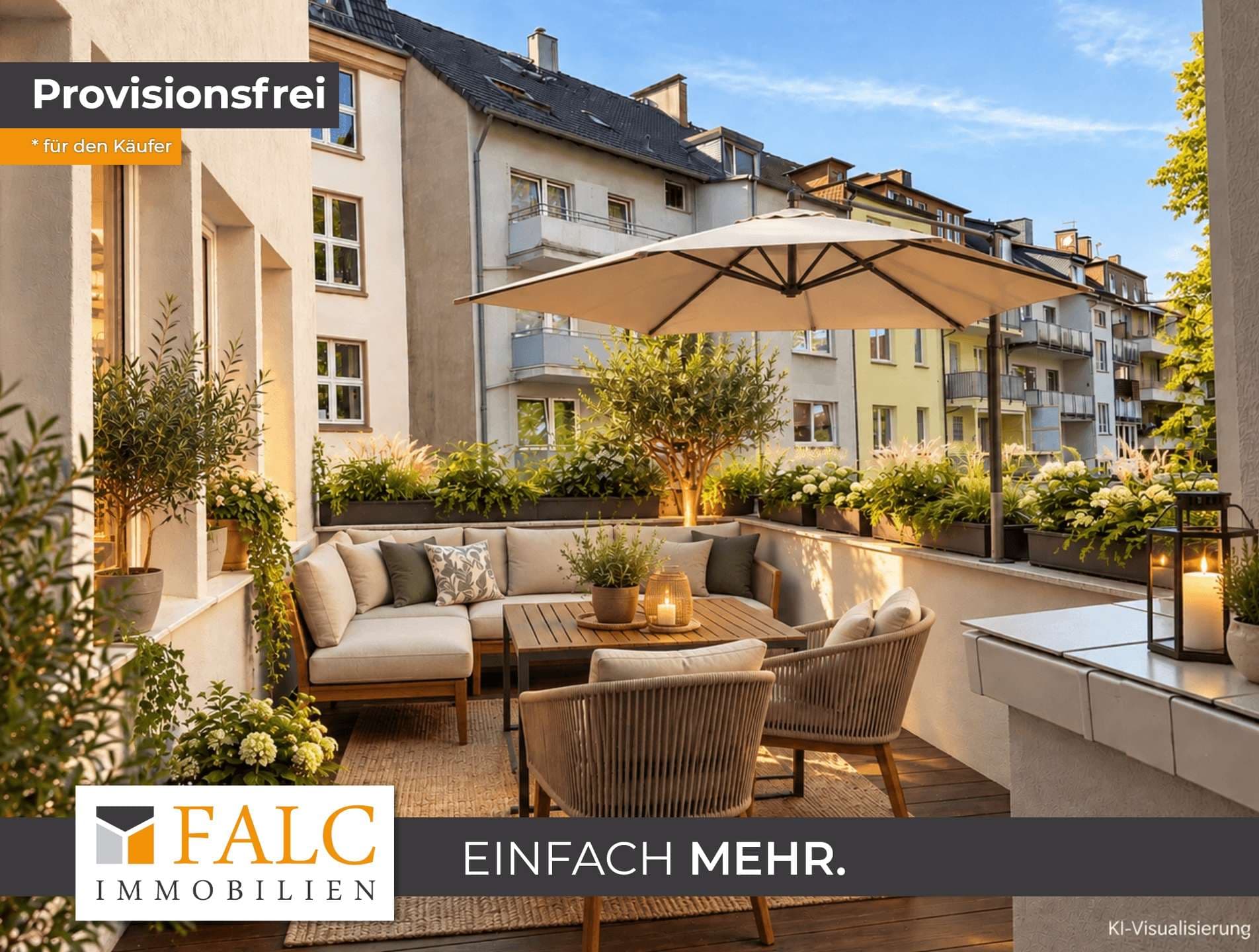 Attraktive Kapitalanlage mit Westbalkon in der südöstlichen Innenstadt