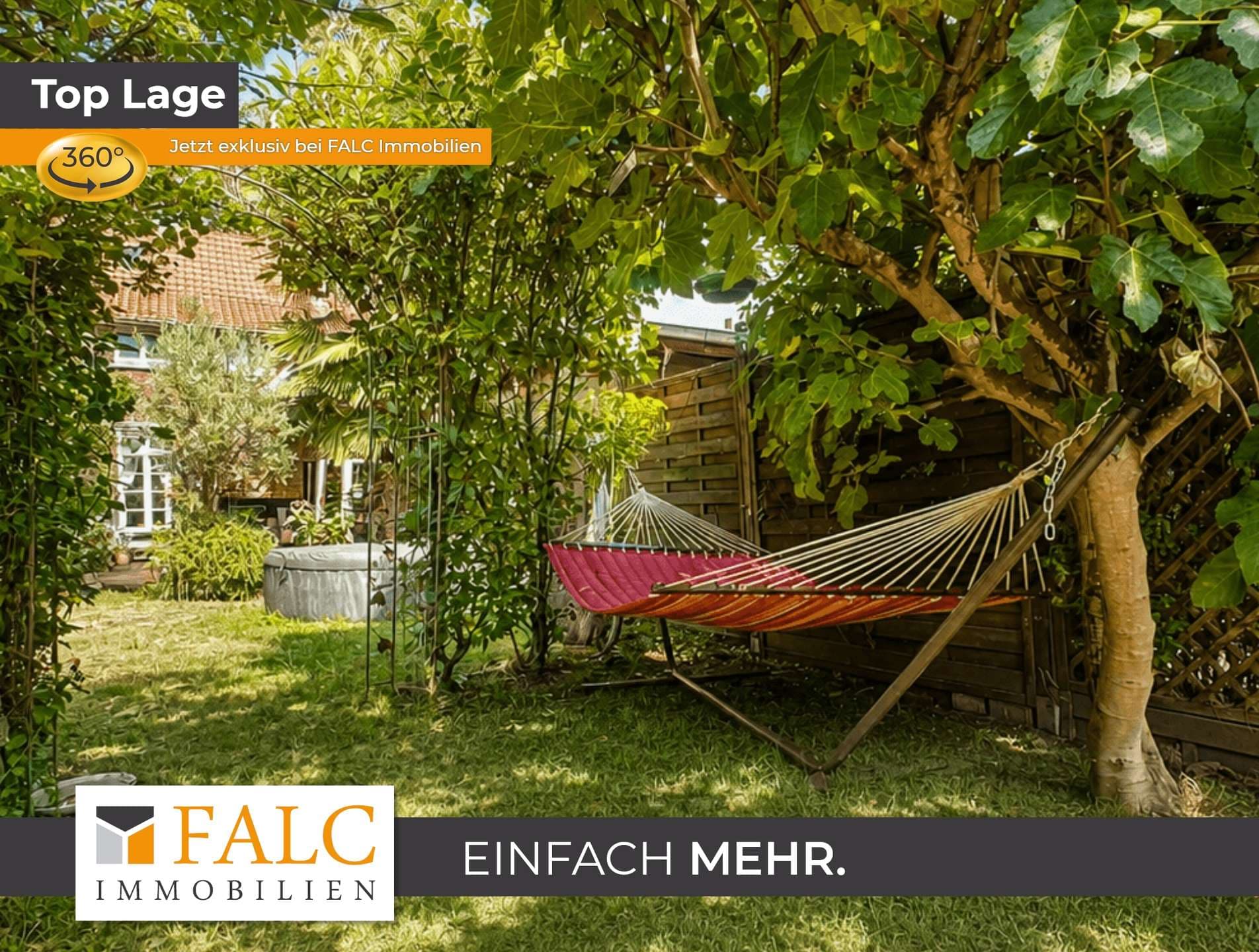 Ruhrgebietscharme trifft Gartenparadies - liebevolles Zechenhaus in Oberhausen Alsfeld