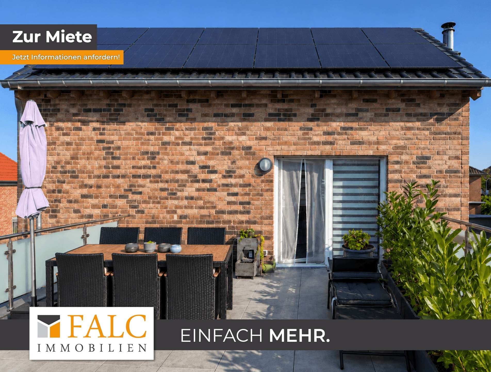 Modernes Wohnen im „Haus-im-Haus“-Prinzip mit Terrasse und Garage
