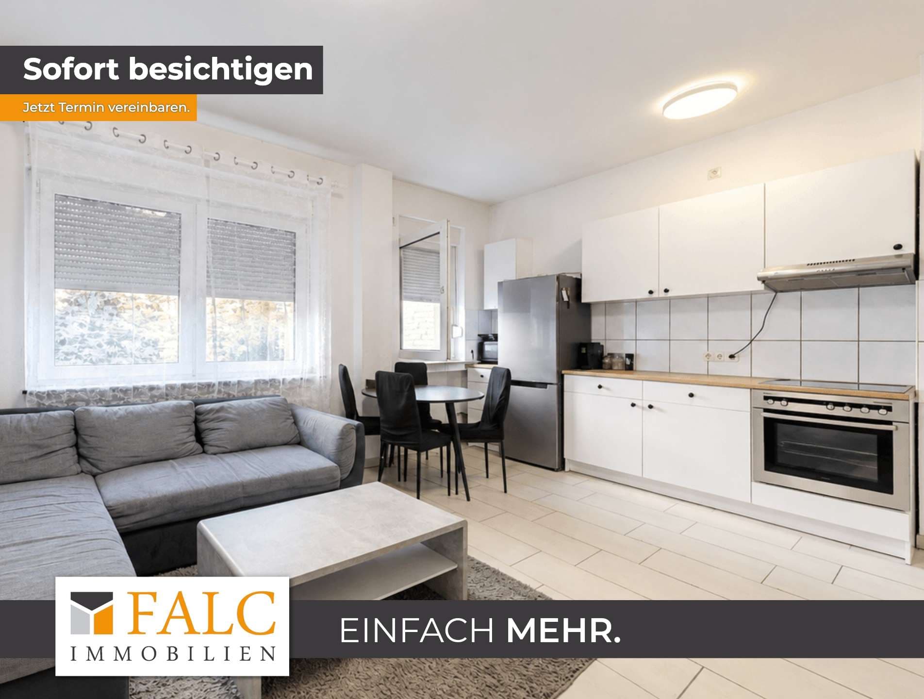 Gut geschnittene 2-Zimmer-Wohnung in zentraler Lage von Düsseldorf-Stadtmitte