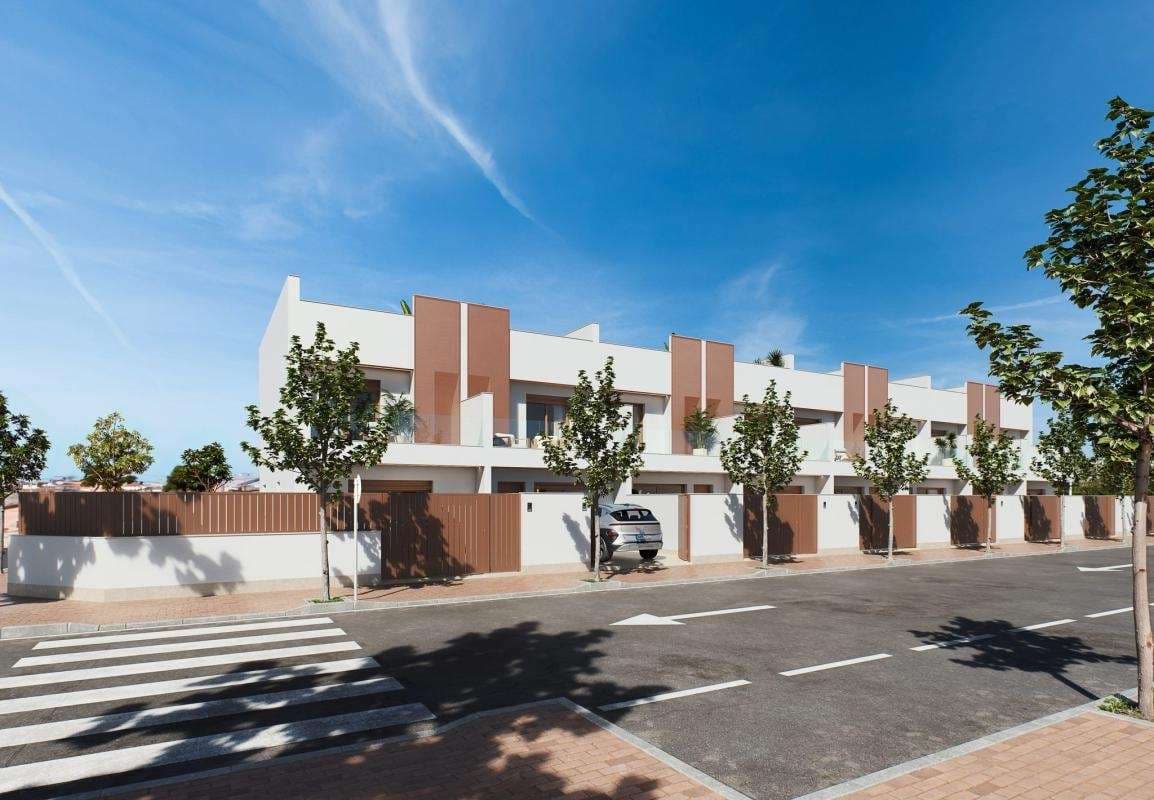 Exklusive Reihenhäuser an der Costa Cálida mit eigenem Pool,Garage und Solarium