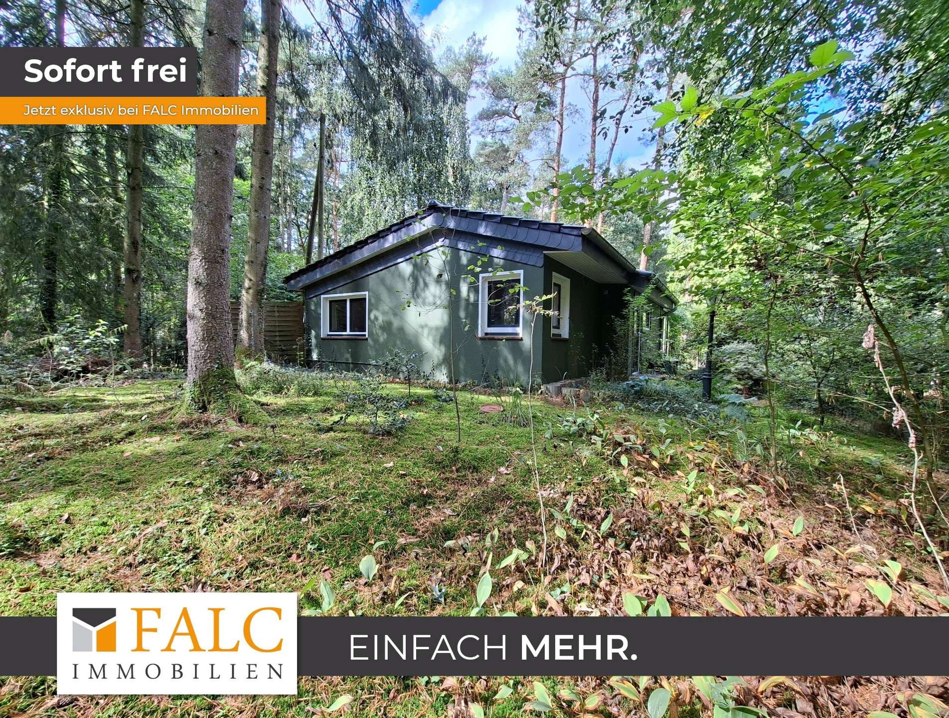 Gepflegtes Wochenendhaus / Ferienhaus in idyllischer Waldlage