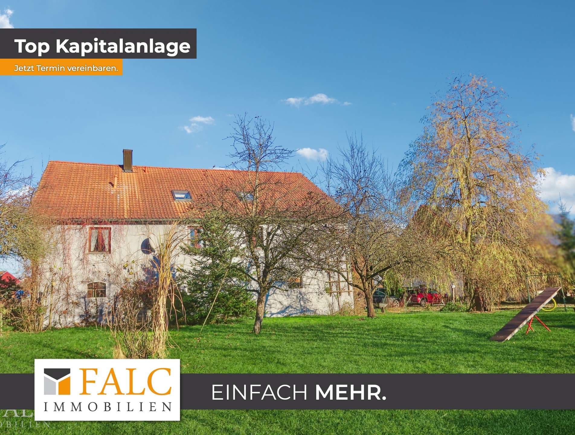 Einfach Mehr: Jura-Bauernhaus, 3 Wohnungen, Wohnreserven. Tierhaltung möglich. 1-2 Bauplätze inkl.